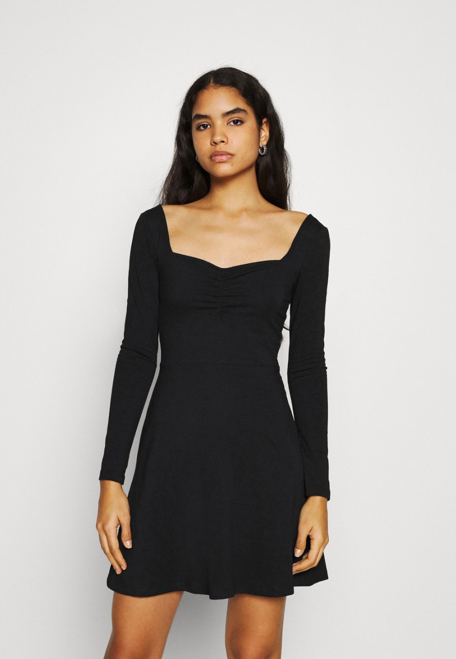 Clearance Even&Odd Assurance De l’Authenticité Robe en jersey robes col carré femme XS