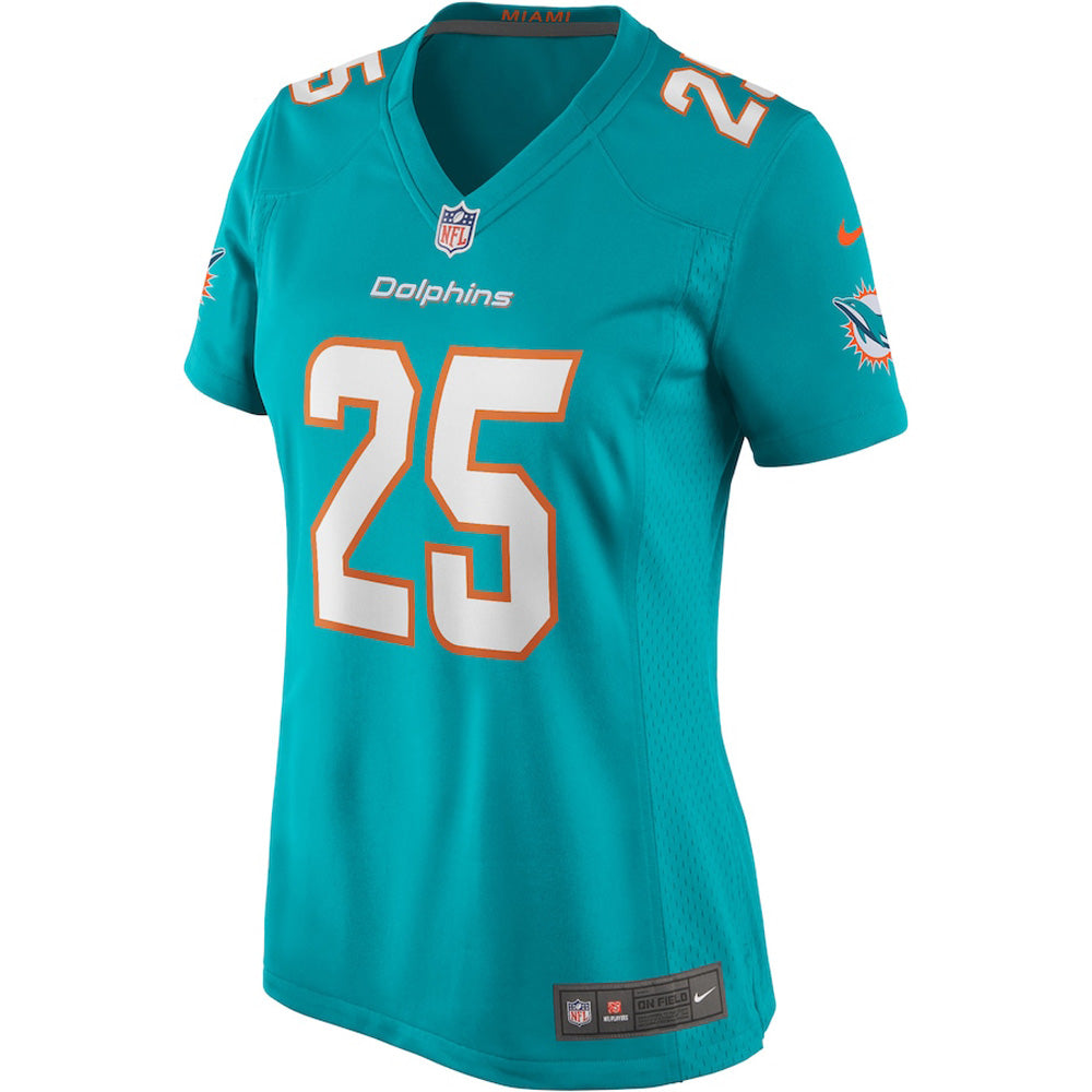 Women's Miami Dolphins Xavien Howard Game Jersey - Aqua