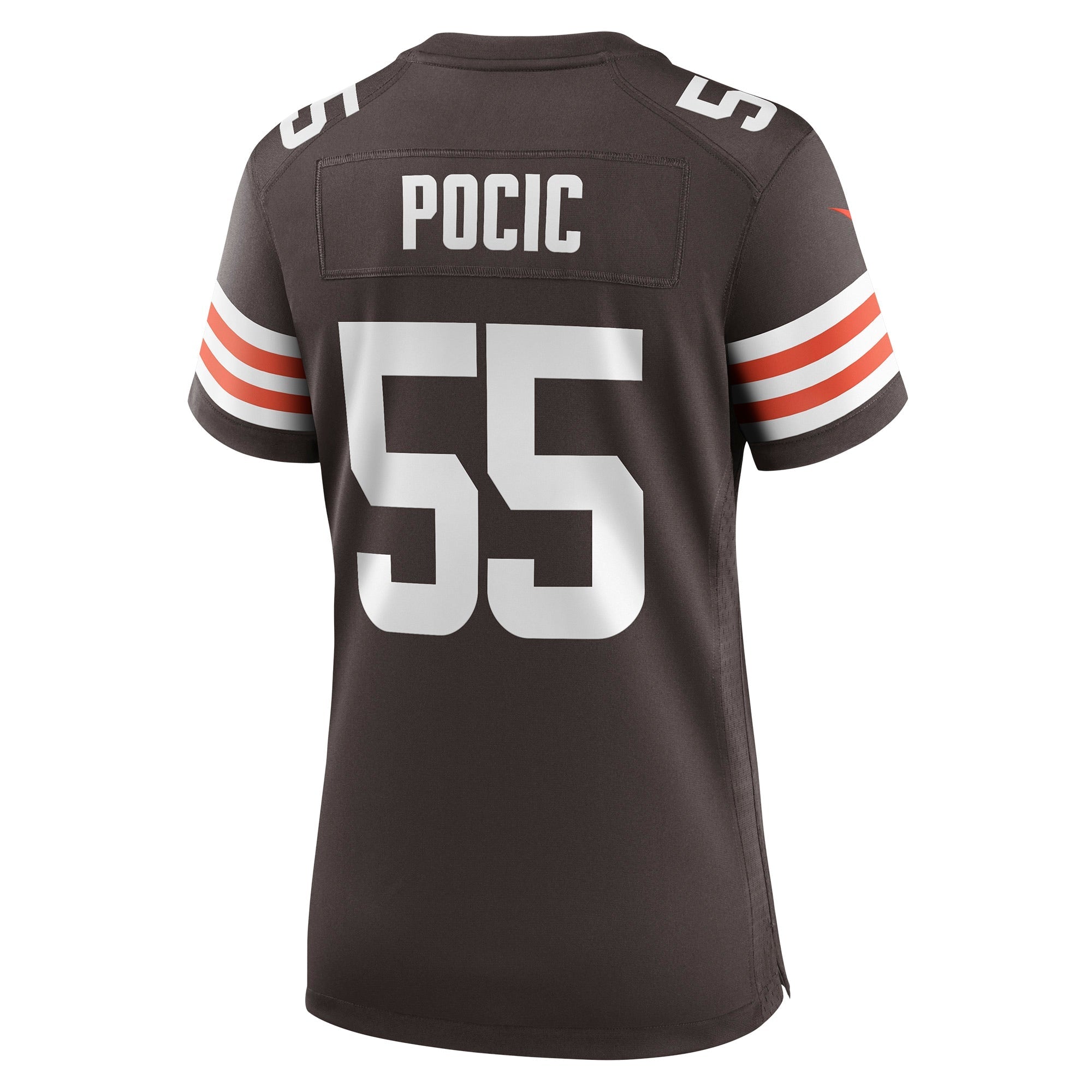 Women's Nike Ethan Pocic Brown Cleveland Browns Game Jersey