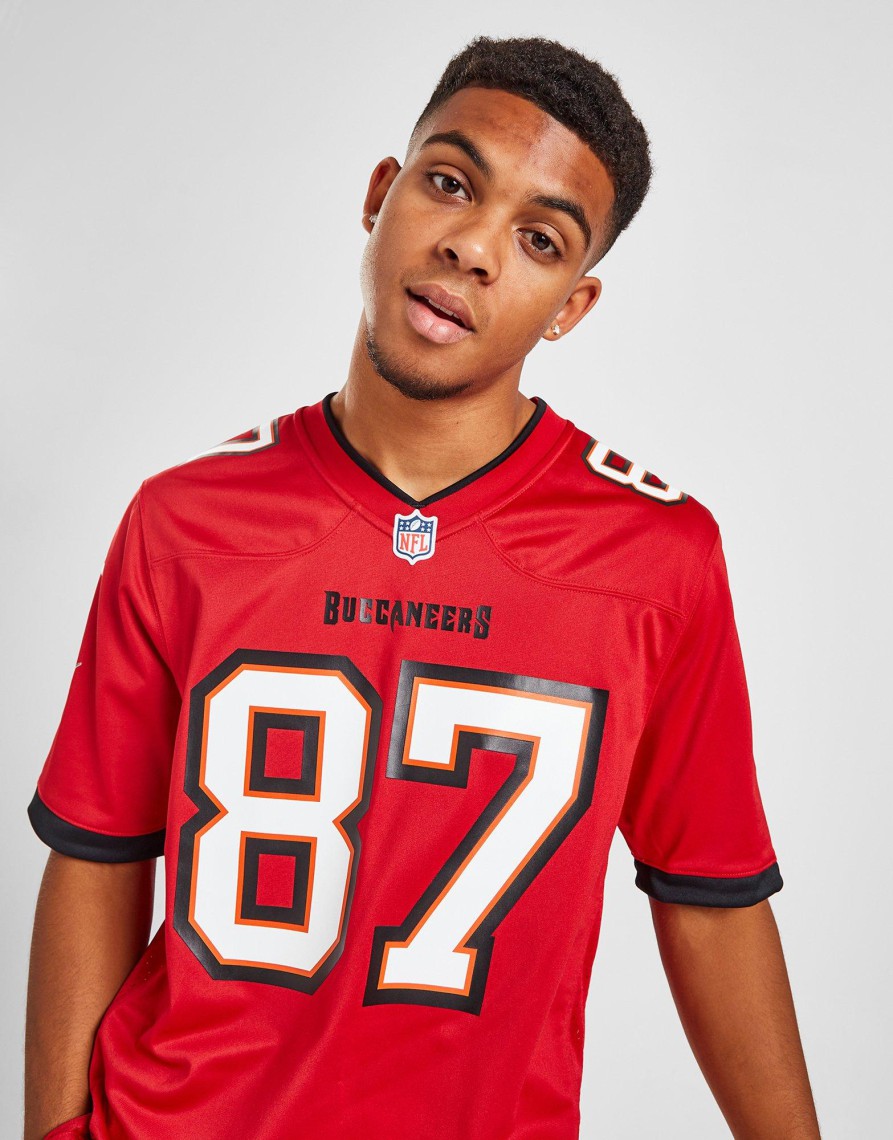 Sale Nike NFL Tampa Bay Buccaneers Gronkowski #87 Jersey Rød S