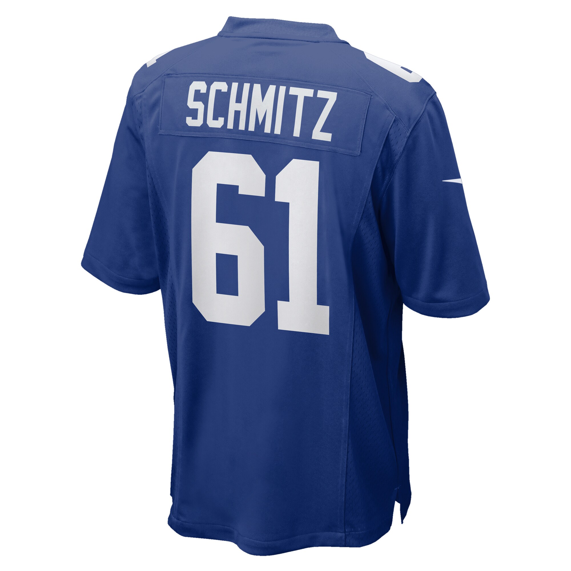 John Michael Schmitz New York Giants Nike Team Game Jersey -  Royal