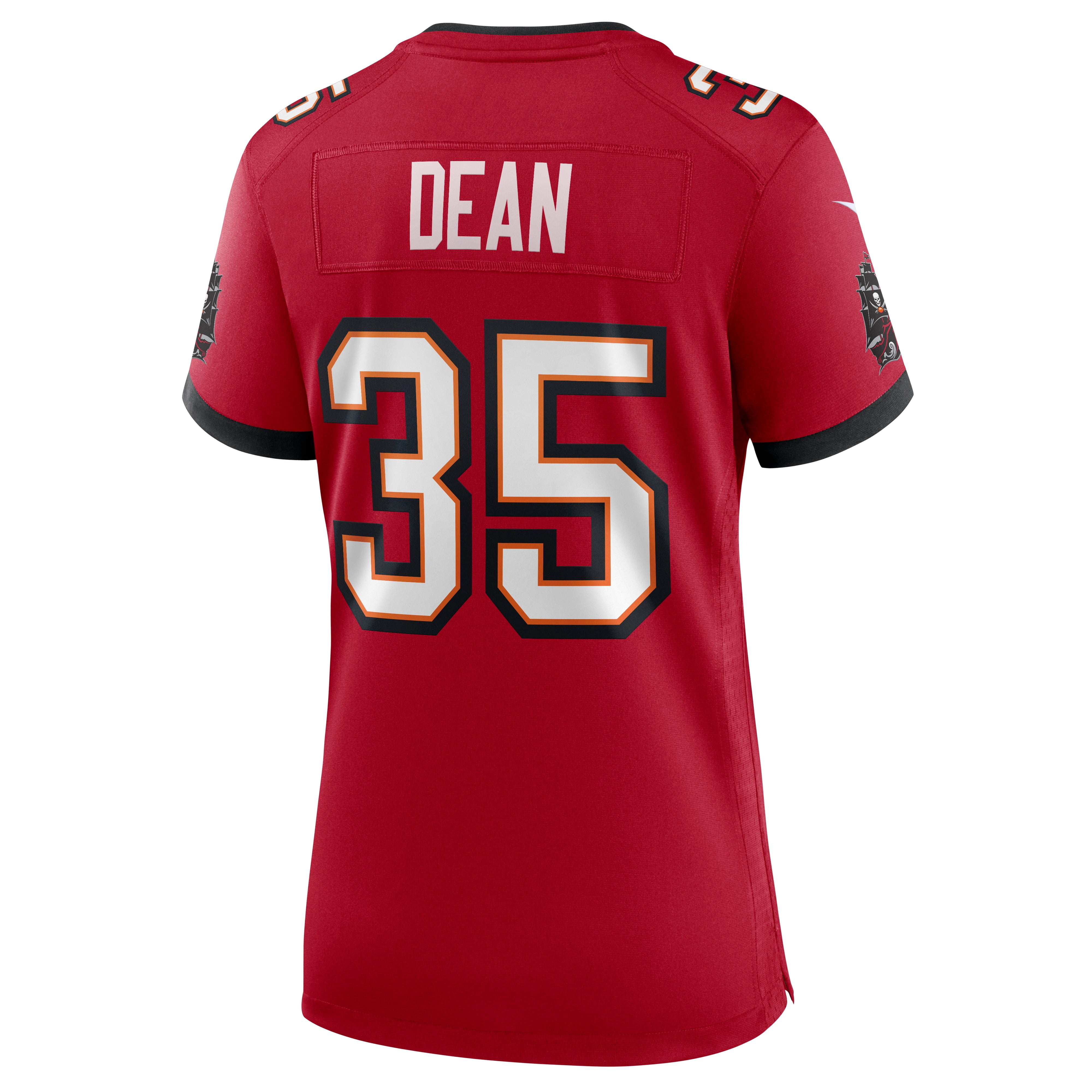 Women's Nike Jamel Dean Red Tampa Bay Buccaneers Game Jersey
