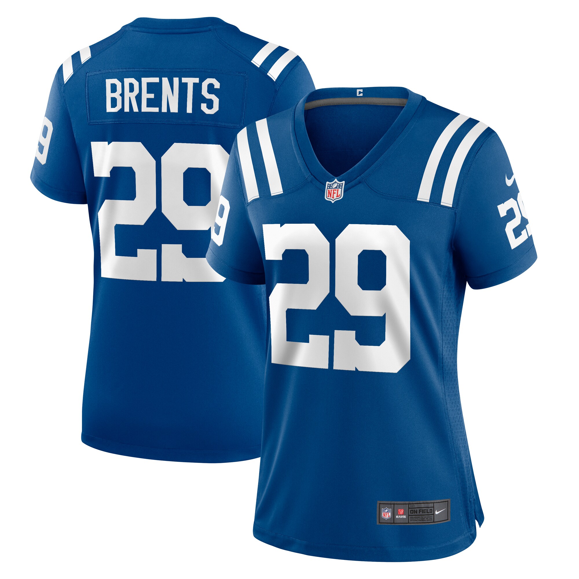 Julius Brents Indianapolis Colts Nike Women's Team Game Jersey -  Royal