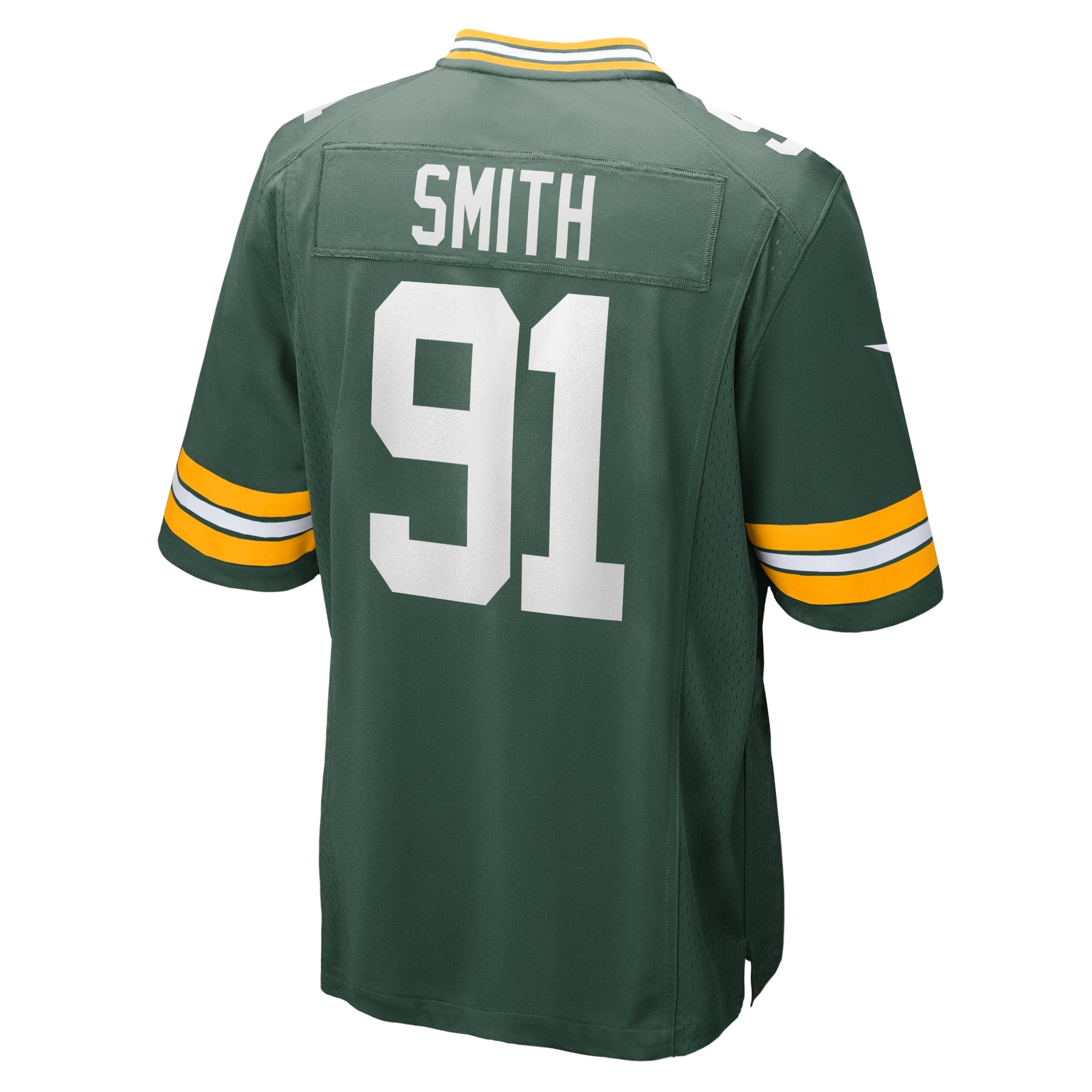 Men's Nike Preston Smith Green Green Bay Packers Game Team Jersey