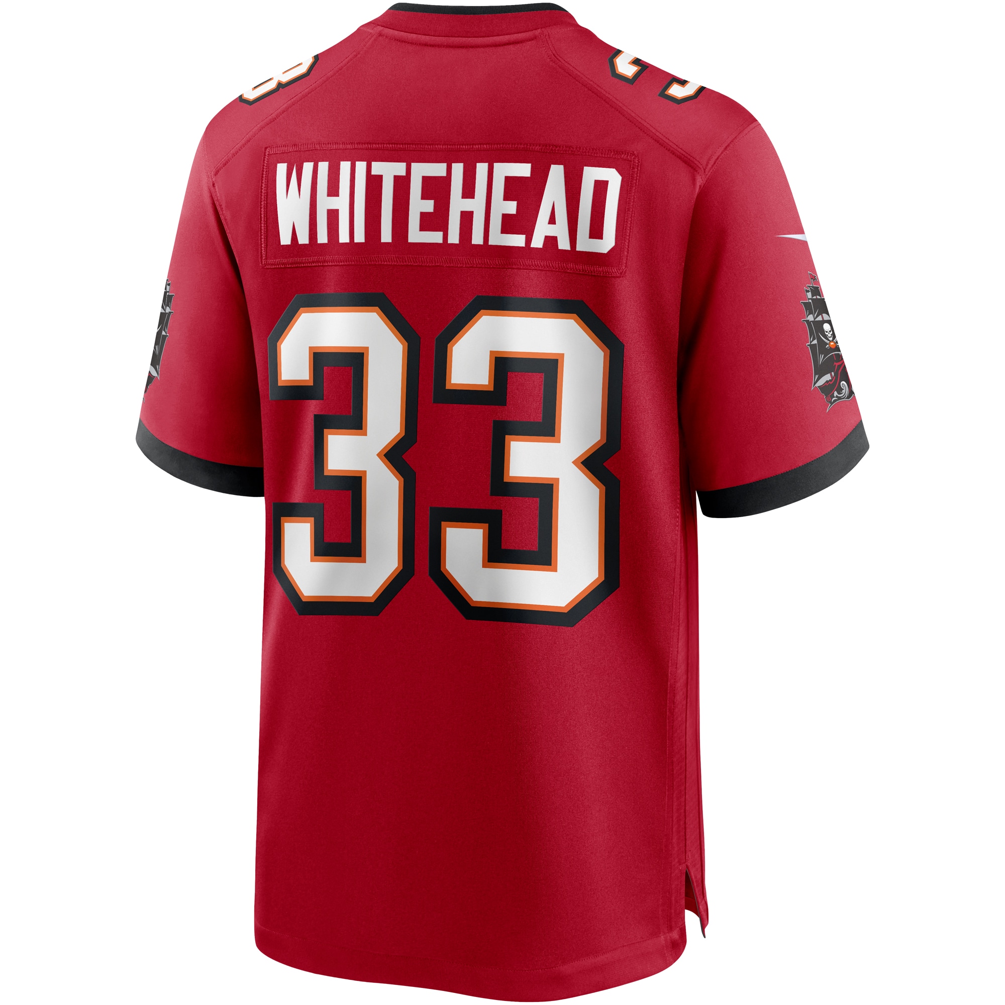Jordans Whitehead Tampa Bay Buccaneers Nike Game Player Jersey - Red