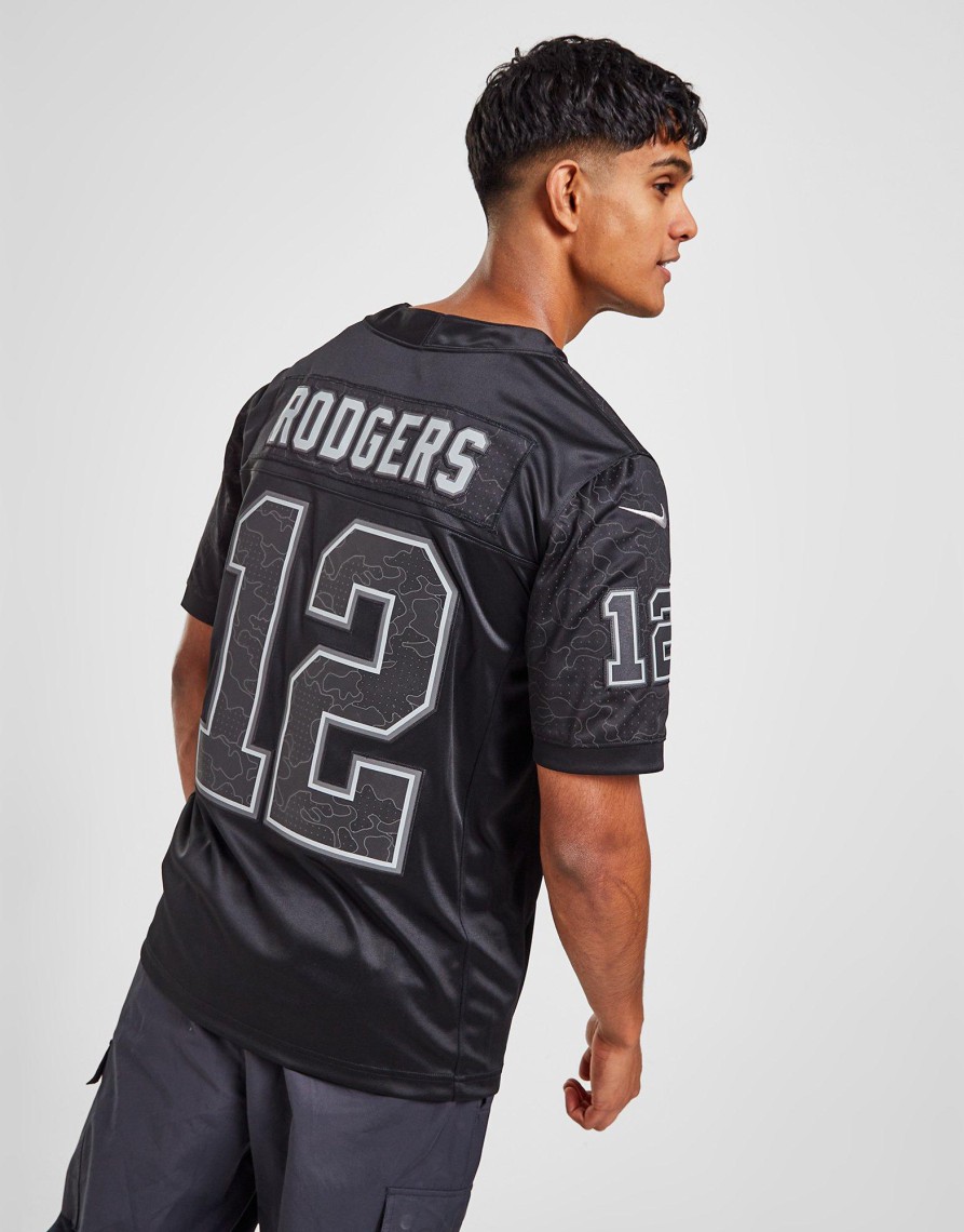 Cheap Nike NFL Green Bay Packers Rodgers #12 Jersey Sort S