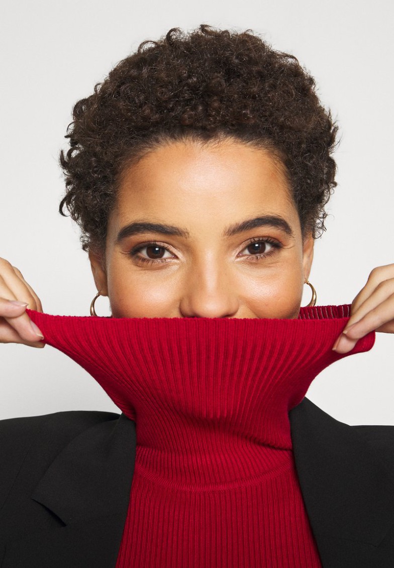 Discount Anna Field TURTLE NECK – Jersey De Punto – Red, Mujer L