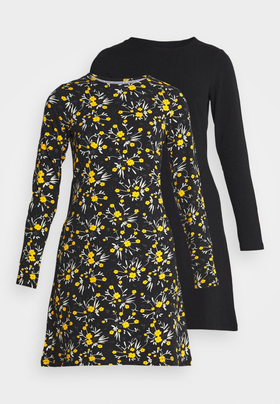 Cheap Even&Odd Prix Affortable 2 PACK – Robe en jersey robes col rond femme XS