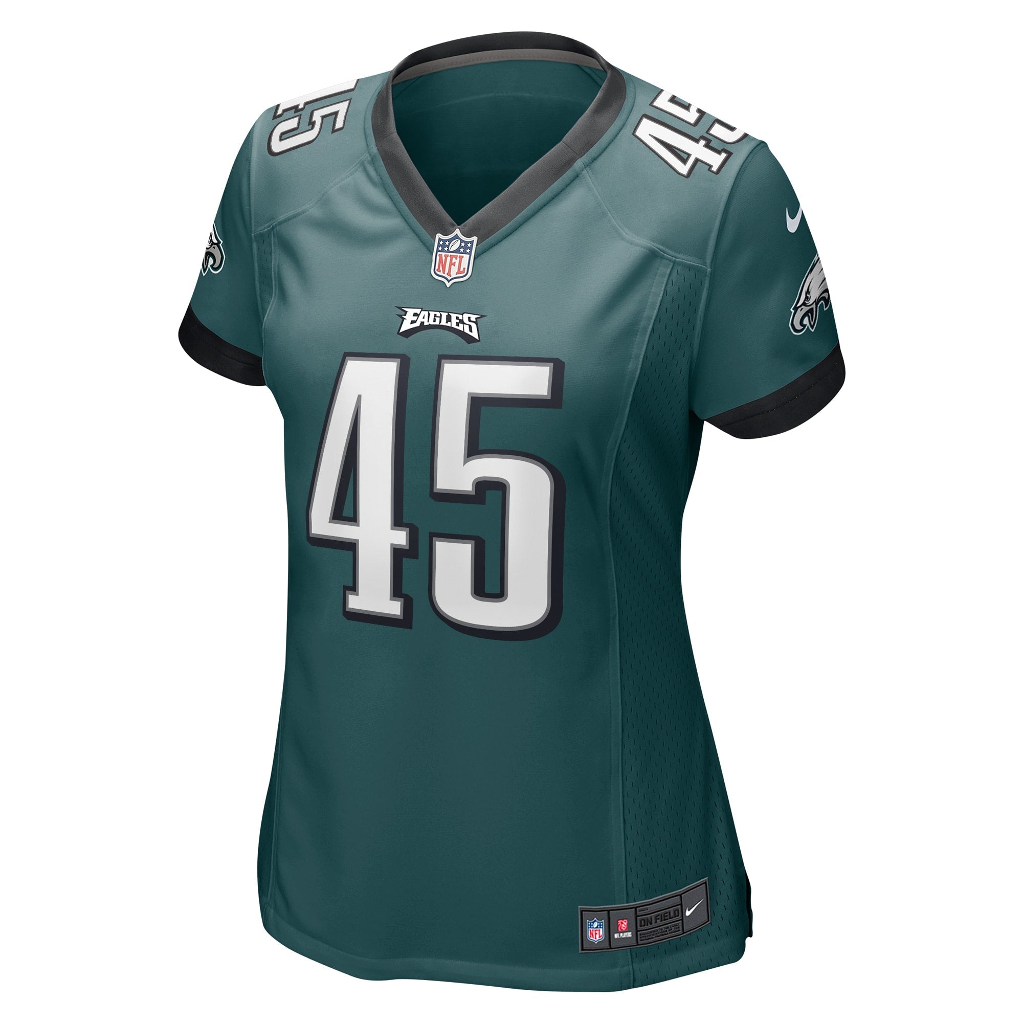 Women's Nike Rick Lovato Midnight Green Philadelphia Eagles Game Jersey