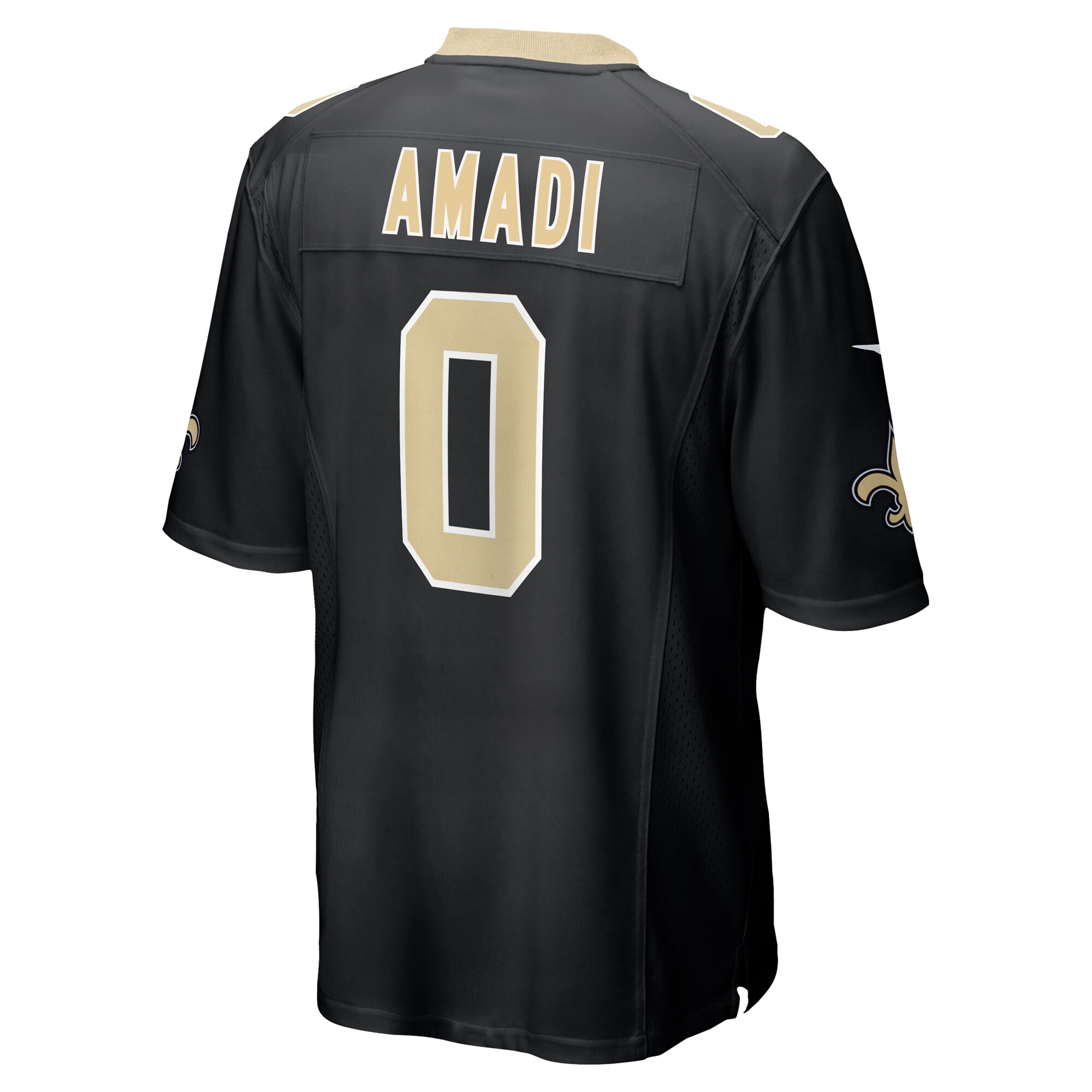 Ugo Amadi New Orleans Saints Nike Team Game Jersey -  Black