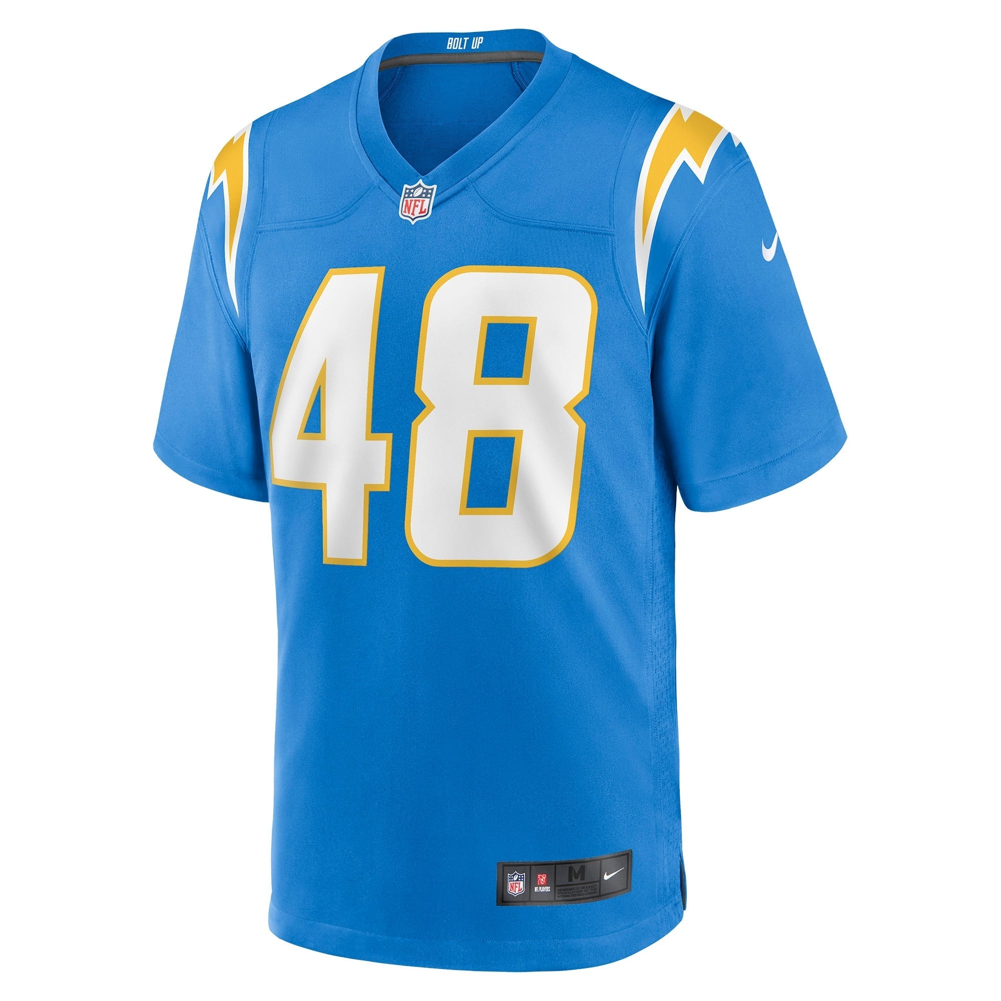 Men's Nike Stone Smartt Powder Blue Los Angeles Chargers Game Player Jersey