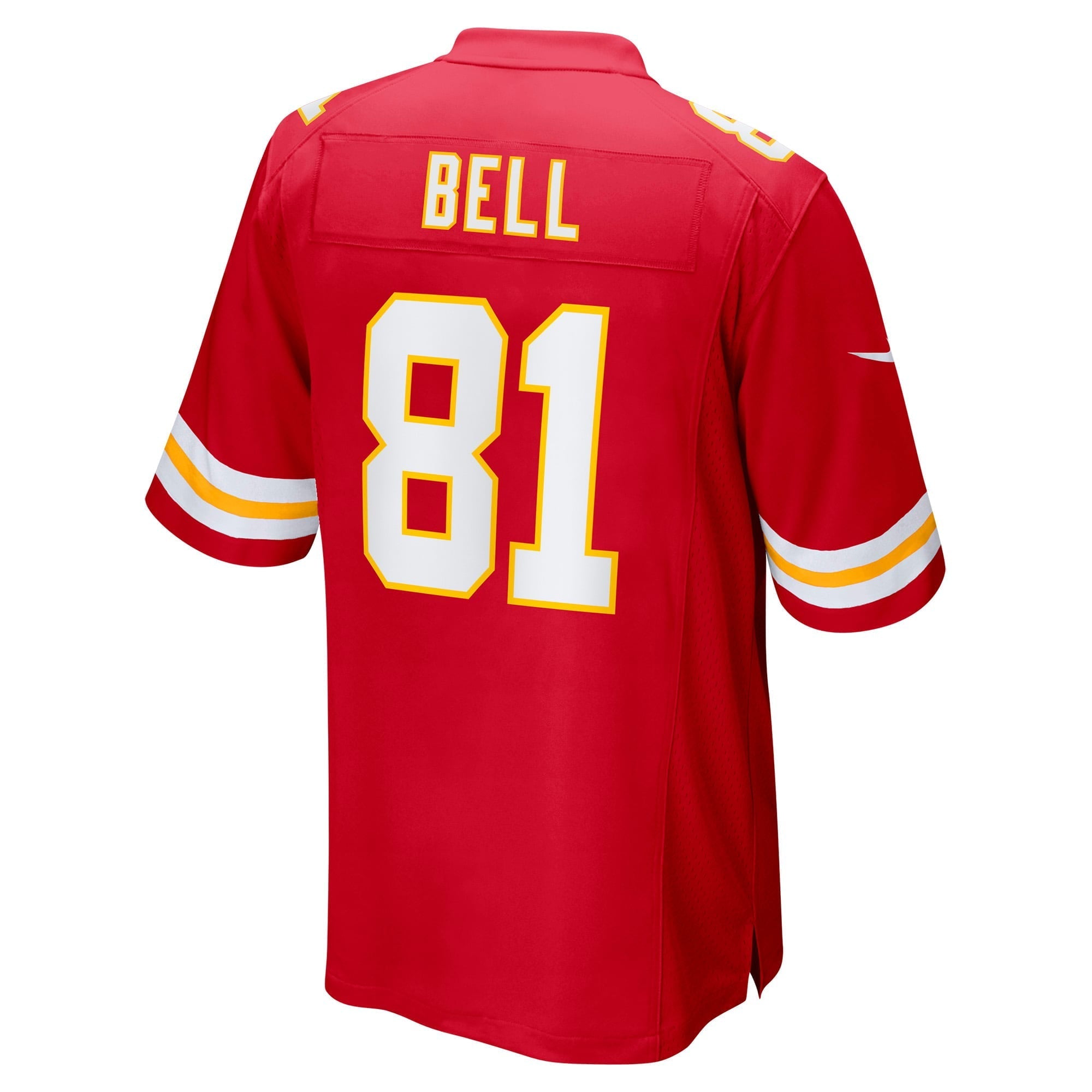 Men's Nike Blake Bell Red Kansas City Chiefs Game Player Jersey