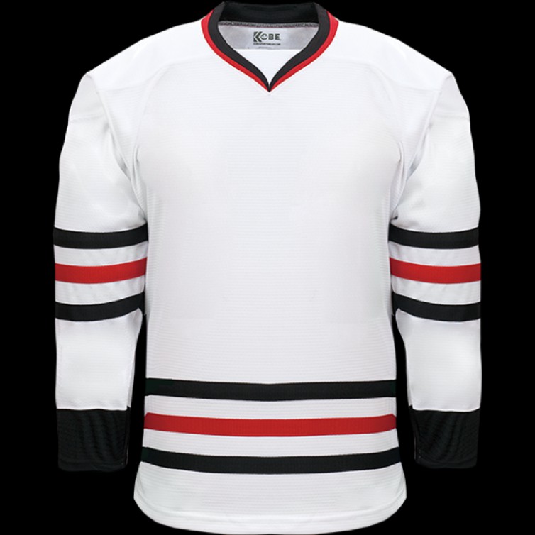 Cheap Kobe K3G Pro Series Senior Hockey Jerseys Black-Gold-White