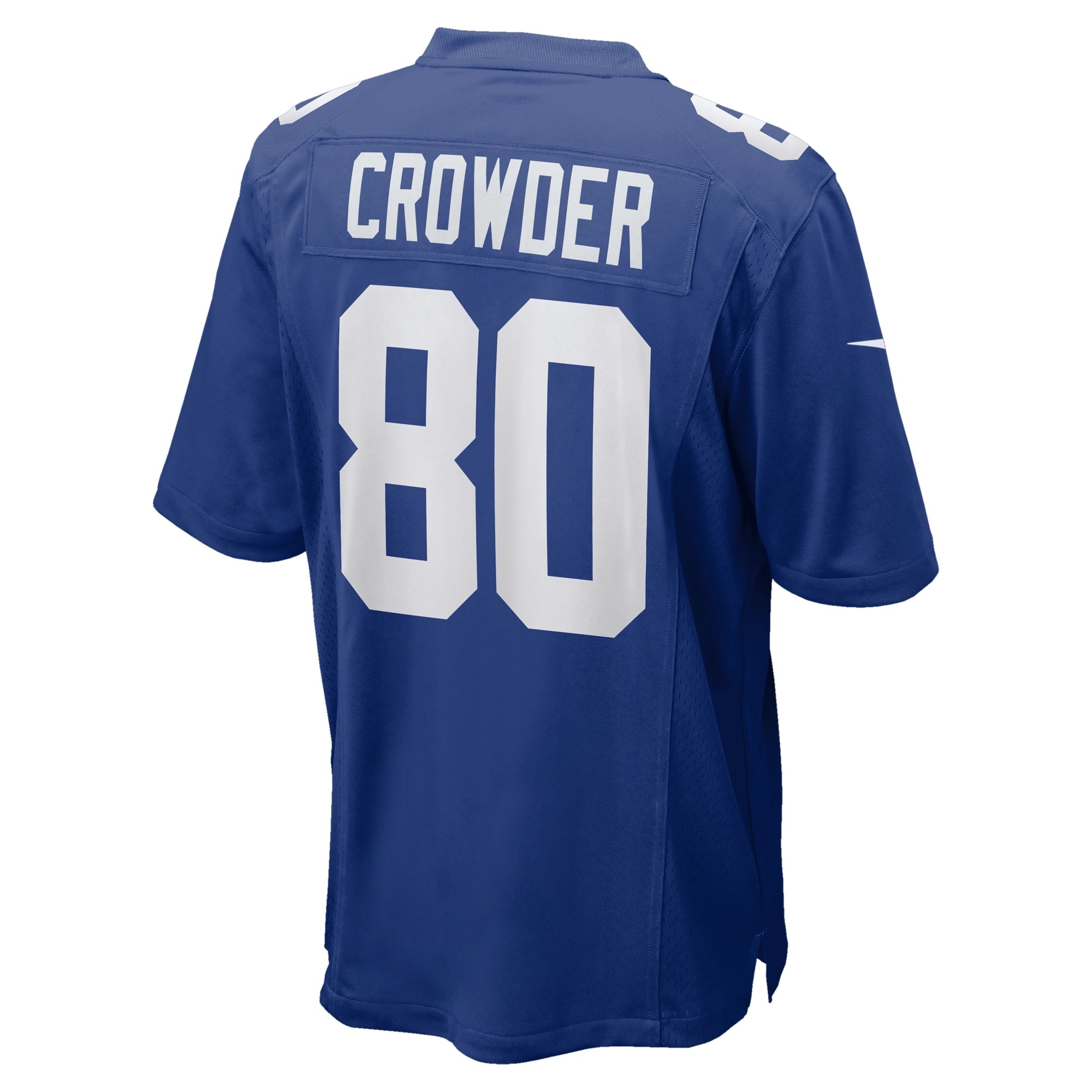 Men's Nike Jamison Crowder Royal New York Giants Game Jersey