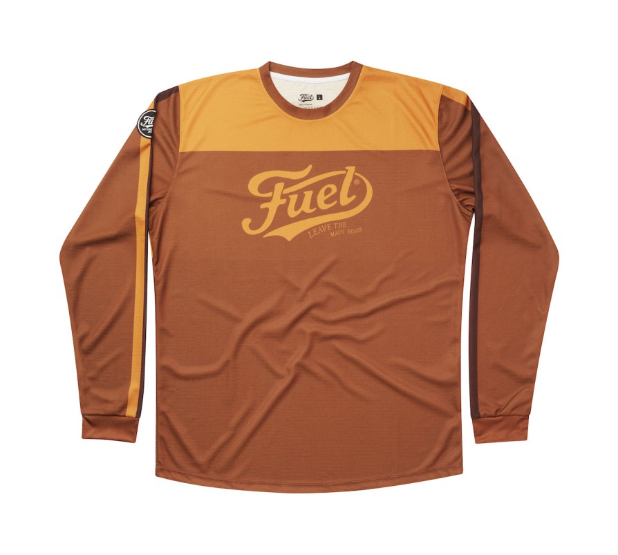 Outlet FUEL MOTORCYCLES FUEL – Marathon Jersey Long Sleeve T’s S