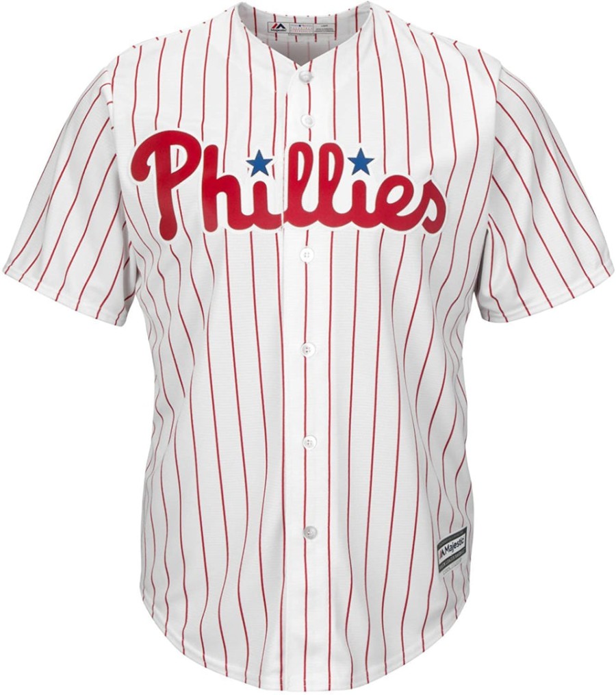 Discount Majestic Baseball Senior MLB Authentics Jersey- Philadelphia Phillies Medium