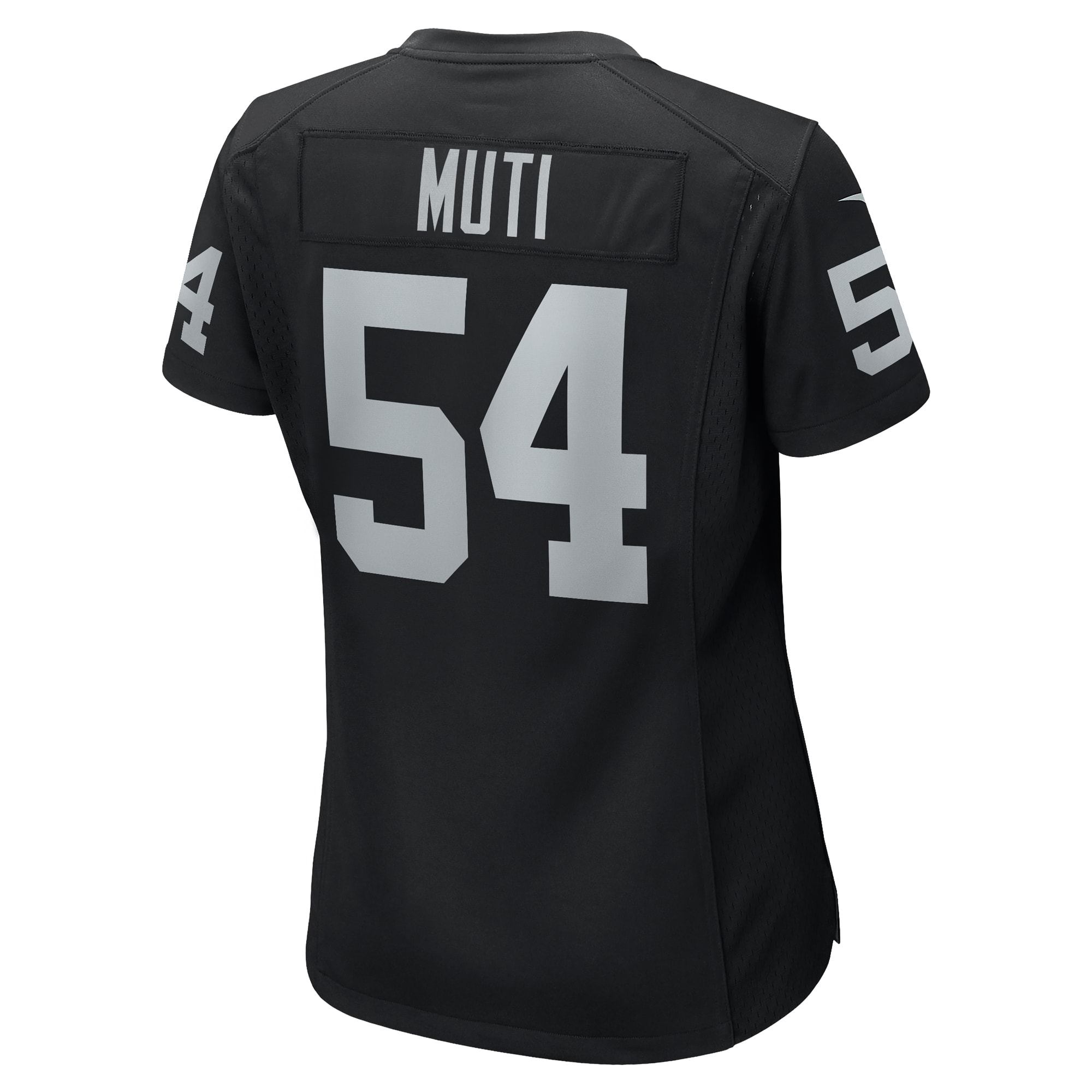 Netane Muti Las Vegas Raiders Nike Women's Team Game Jersey -  Black