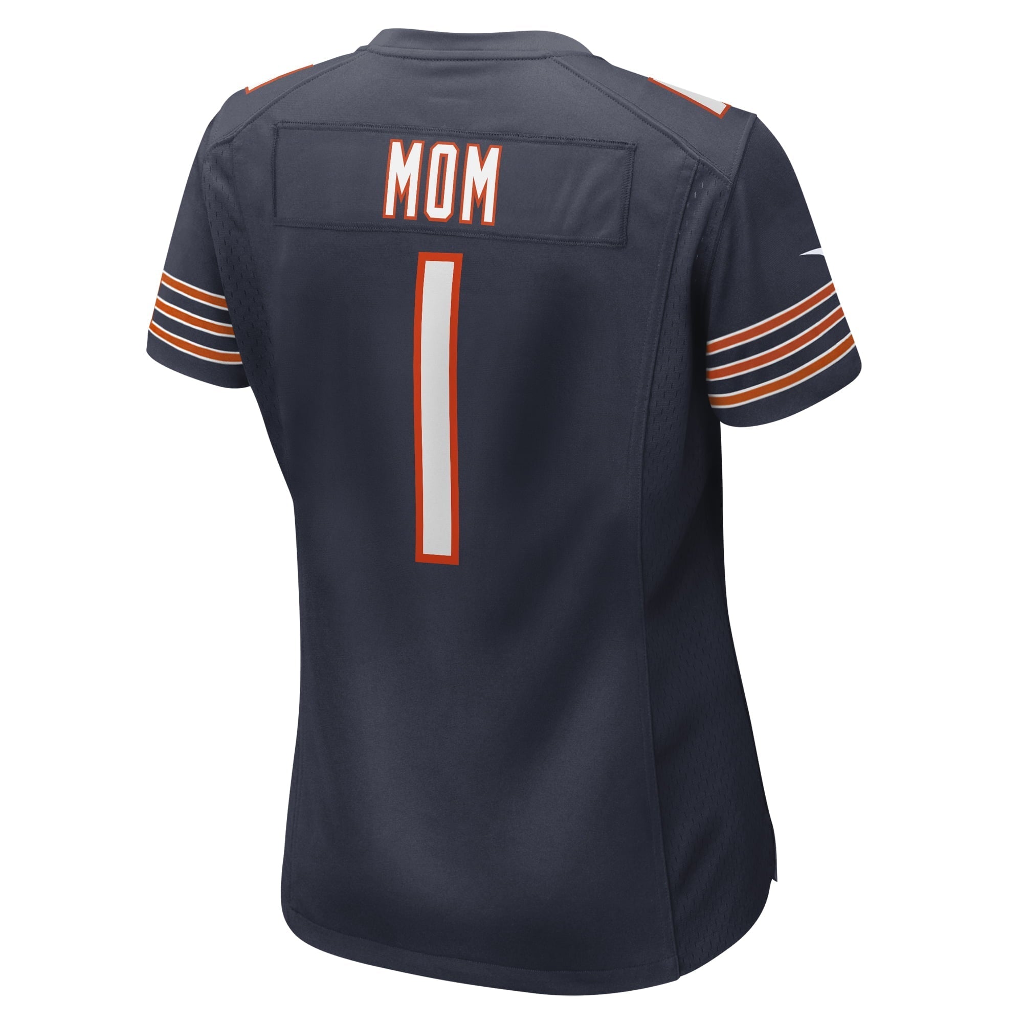 Women's Nike Number 1 Mom Navy Chicago Bears Game Jersey