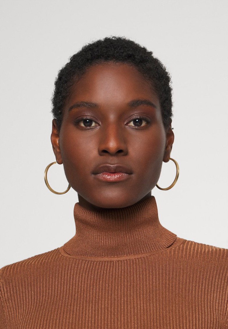 Clearance Anna Field TURTLE NECK – Jersey De Punto – Brown, Mujer L