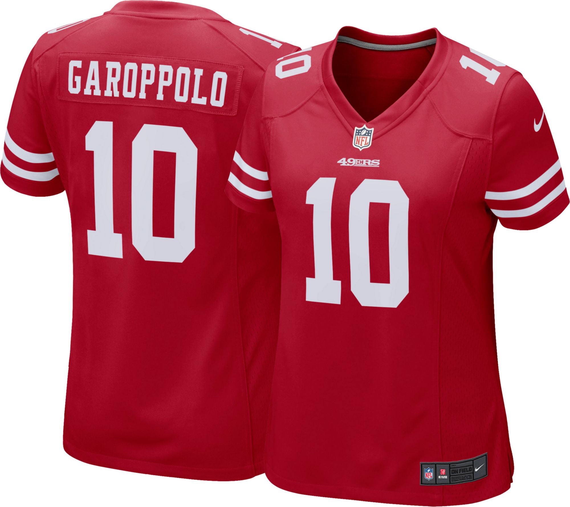 Nike Women's Home Game Jersey San Francisco 49ers Jimmy Garoppolo #10