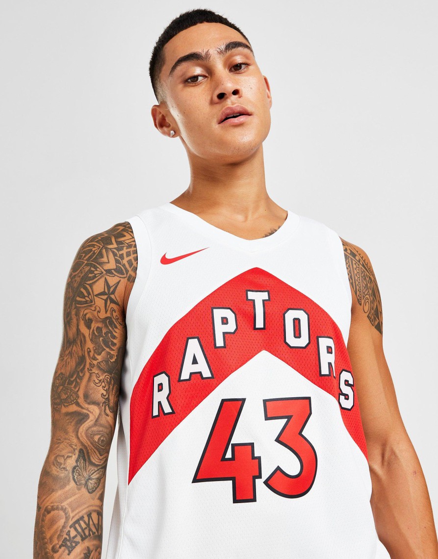 Cheap Nike NBA Toronto Raptors Siakam #43 Swingman Jersey Hvid XS