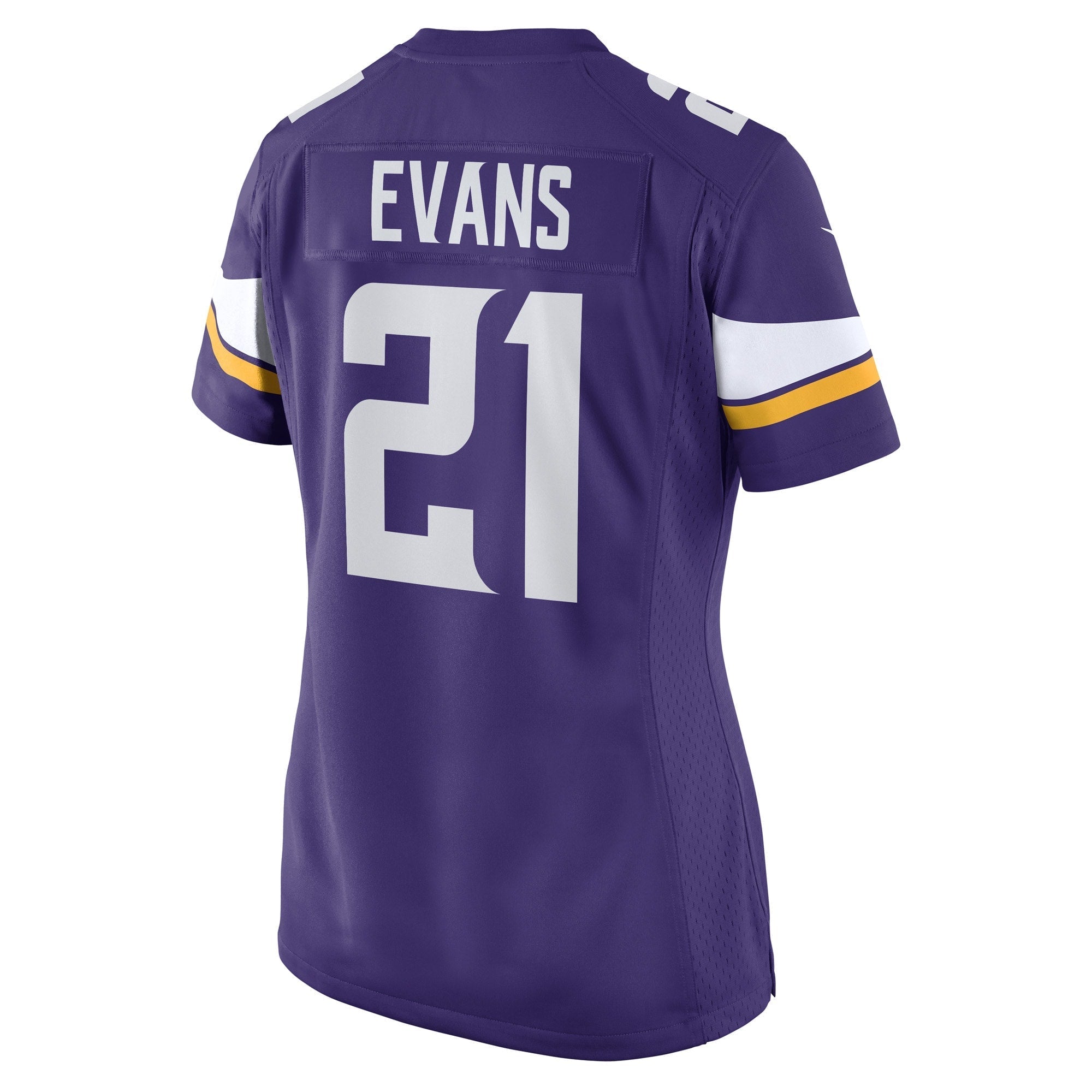 Women's Nike Akayleb Evans Purple Minnesota Vikings Game Player Jersey