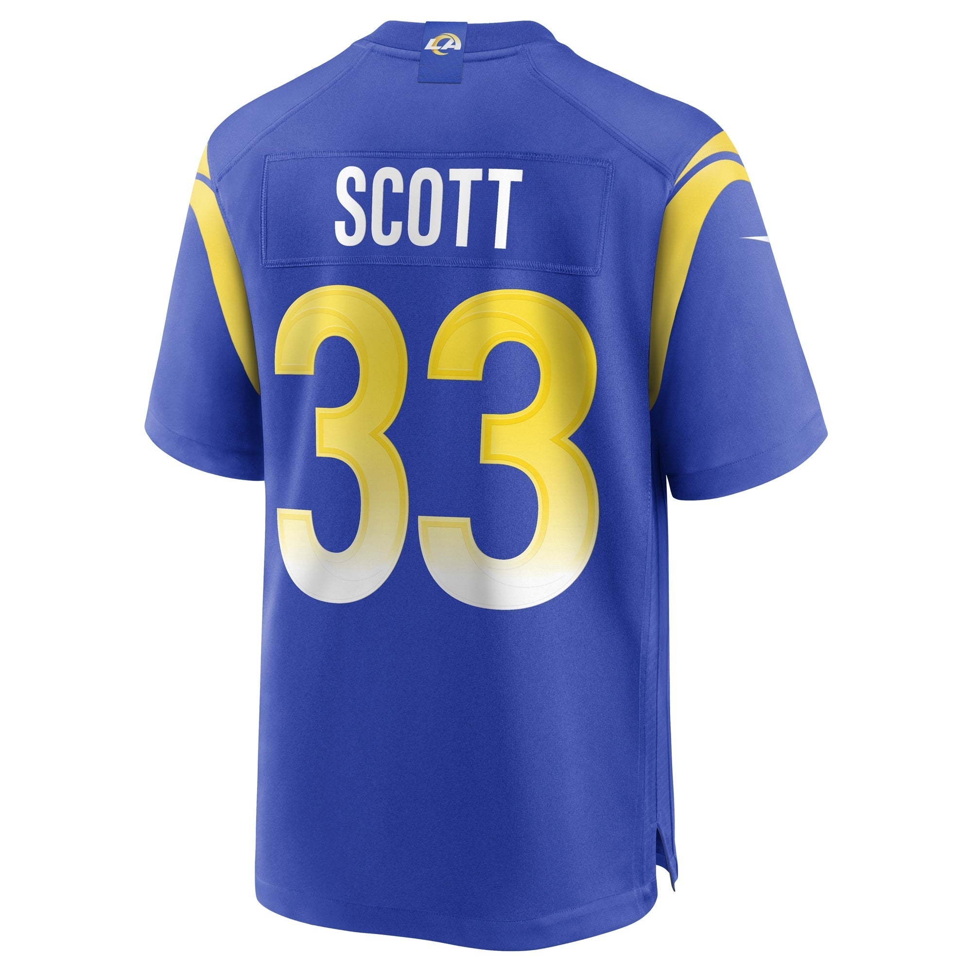 Men's Nike Nick Scott Royal Los Angeles Rams Game Jersey