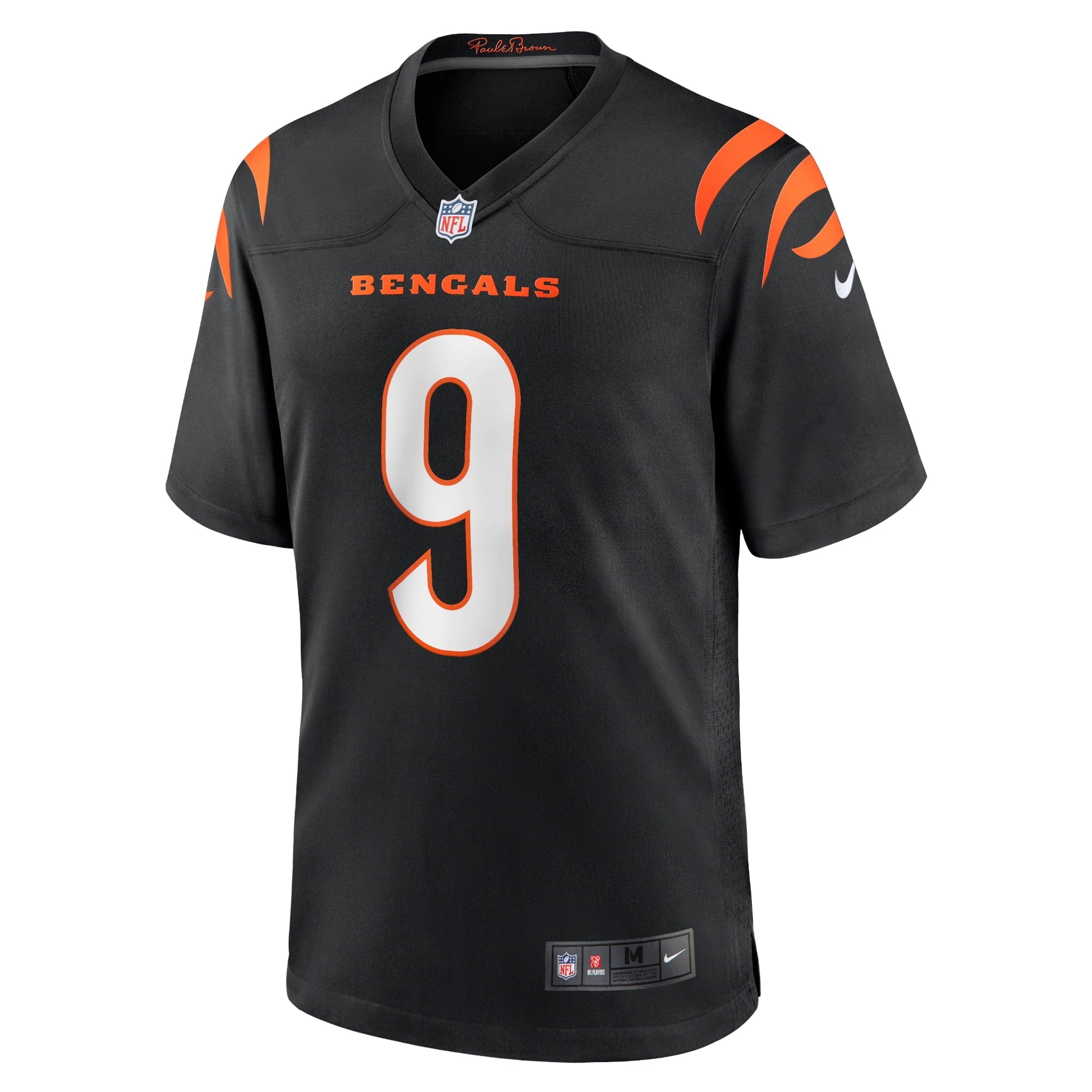 Men's Nike Joe Burrow Black Cincinnati Bengals Game Jersey