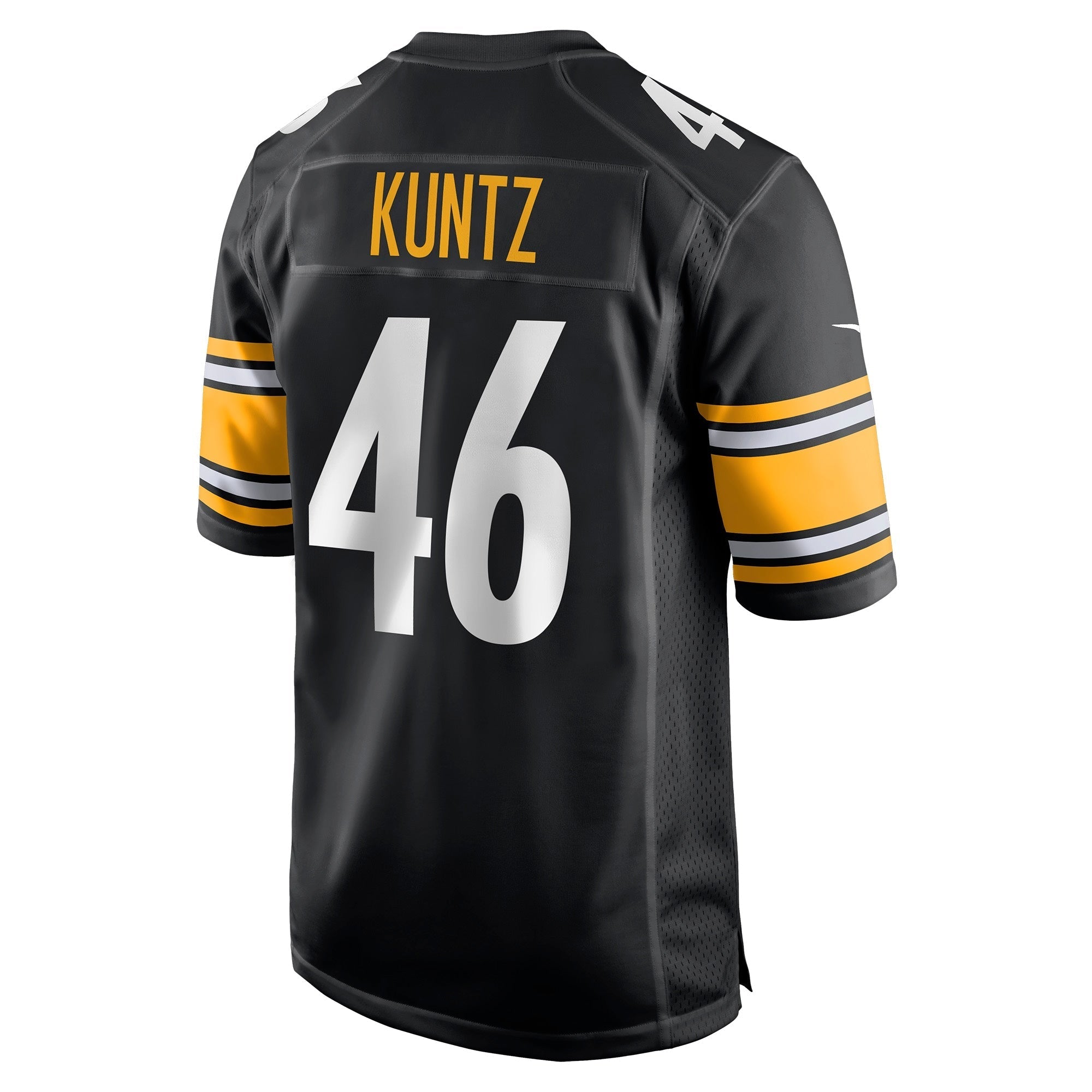 Men's Nike Christian Kuntz Black Pittsburgh Steelers Game Jersey