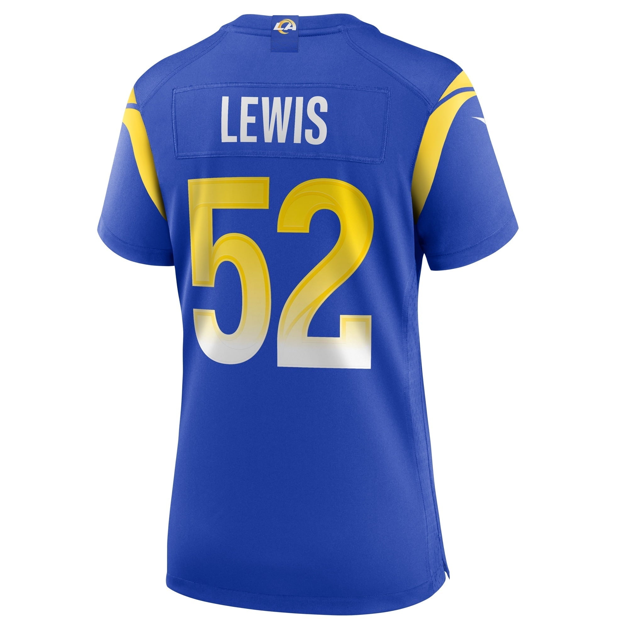 Women's Nike Terrell Lewis Royal Los Angeles Rams Game Jersey