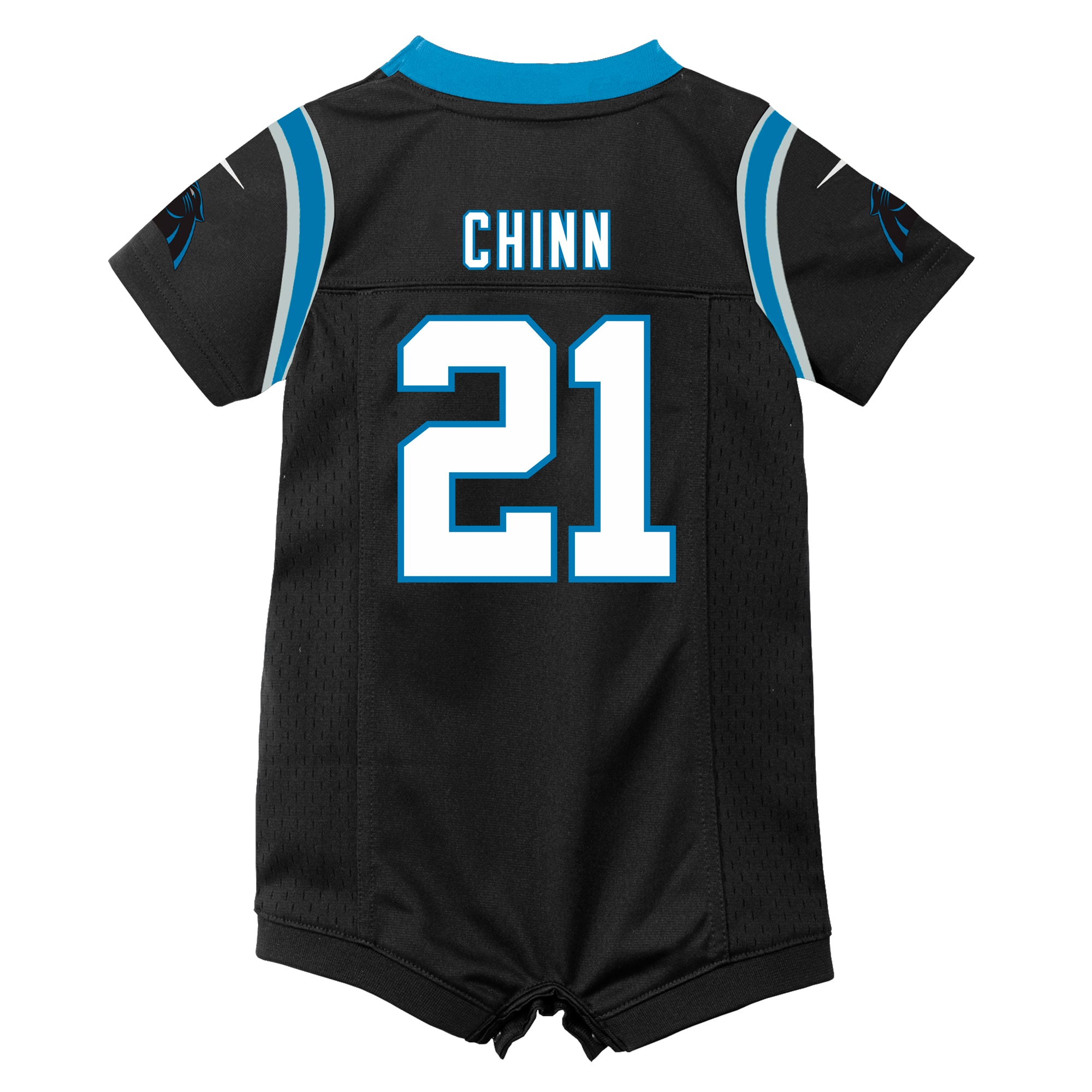 Jeremy Chinn Carolina Panthers Nike Newborn Romper Game Jersey - Black
