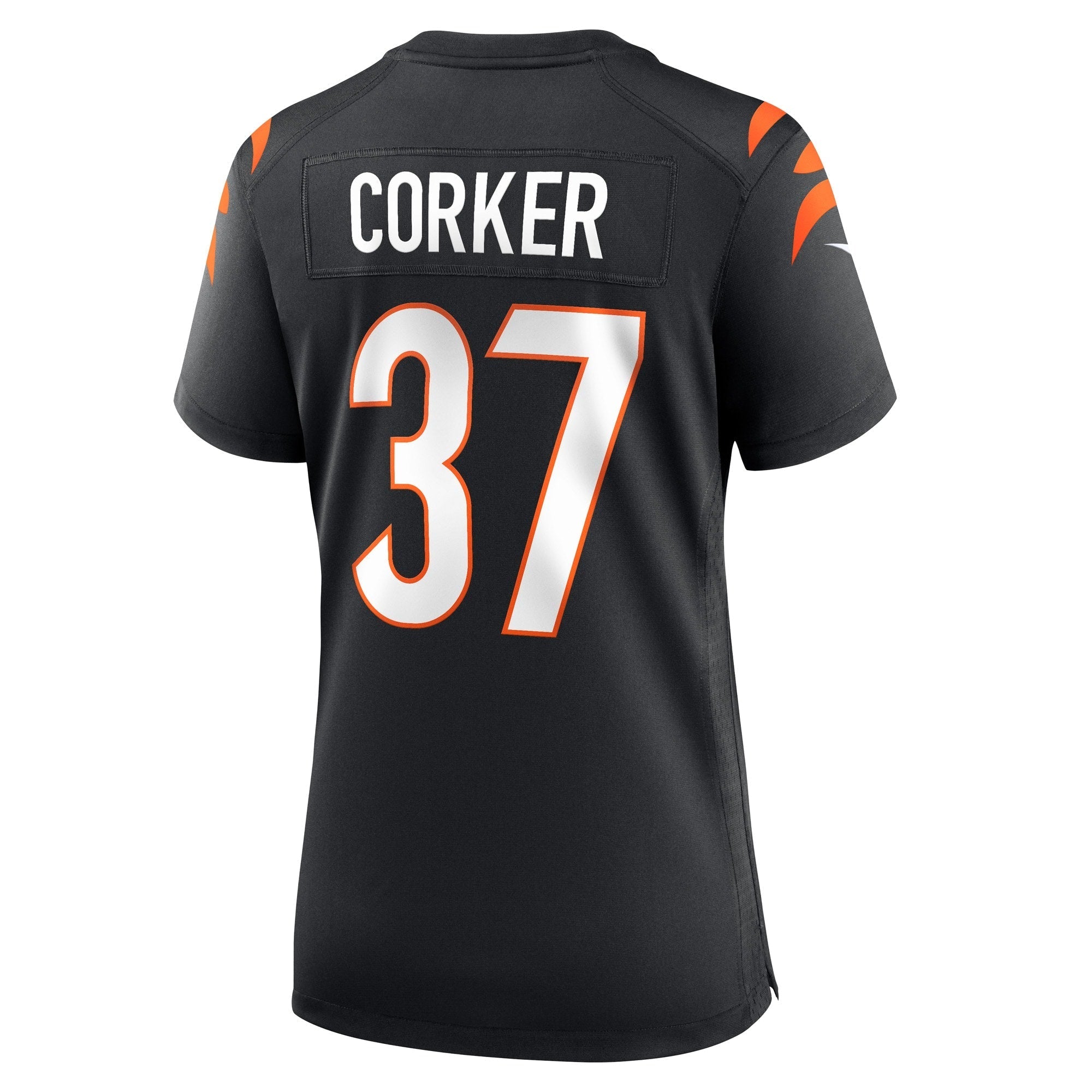 Women's Nike Yusuf Corker Black Cincinnati Bengals Game Player Jersey