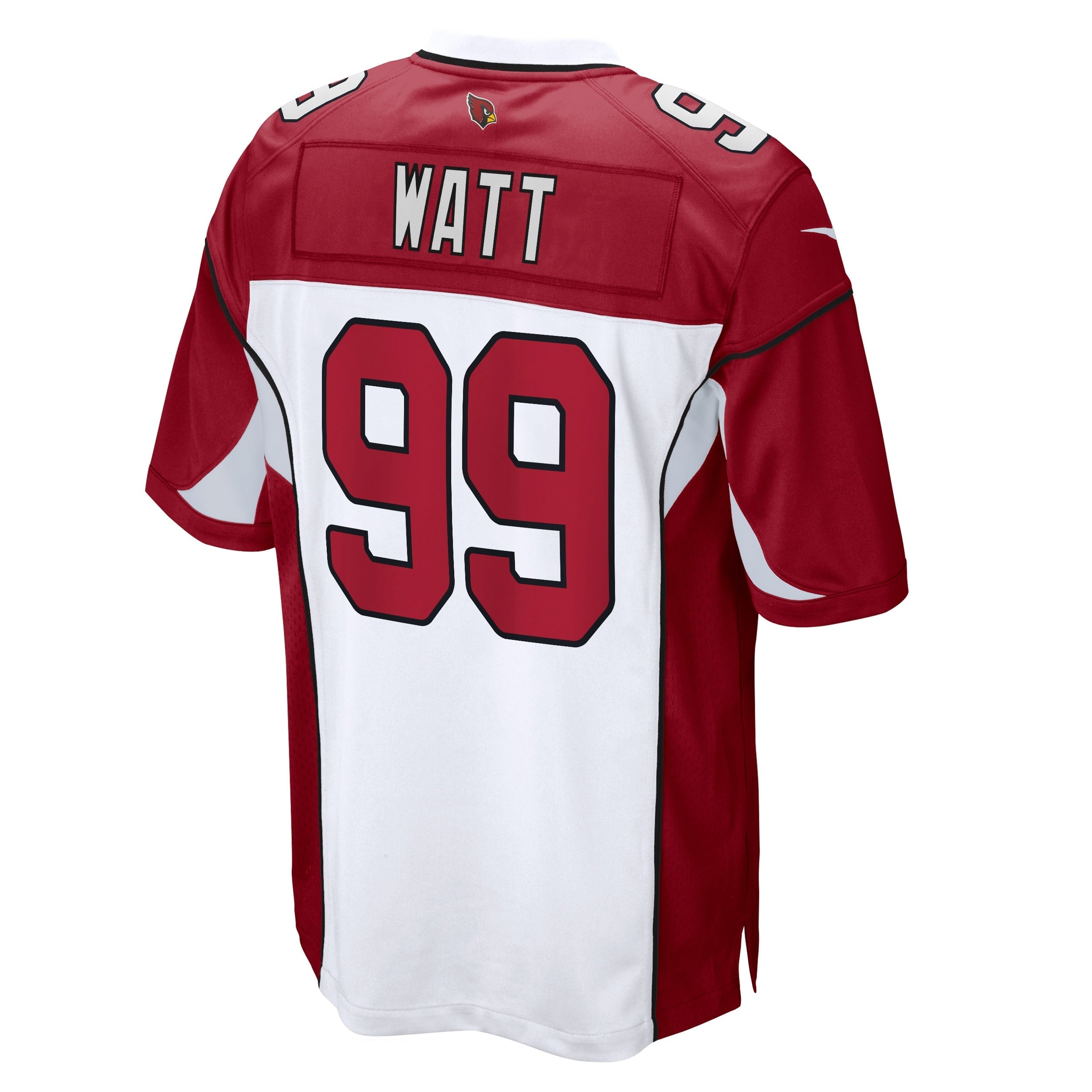 Men's Nike J.J. Watt White Arizona Cardinals Game Jersey