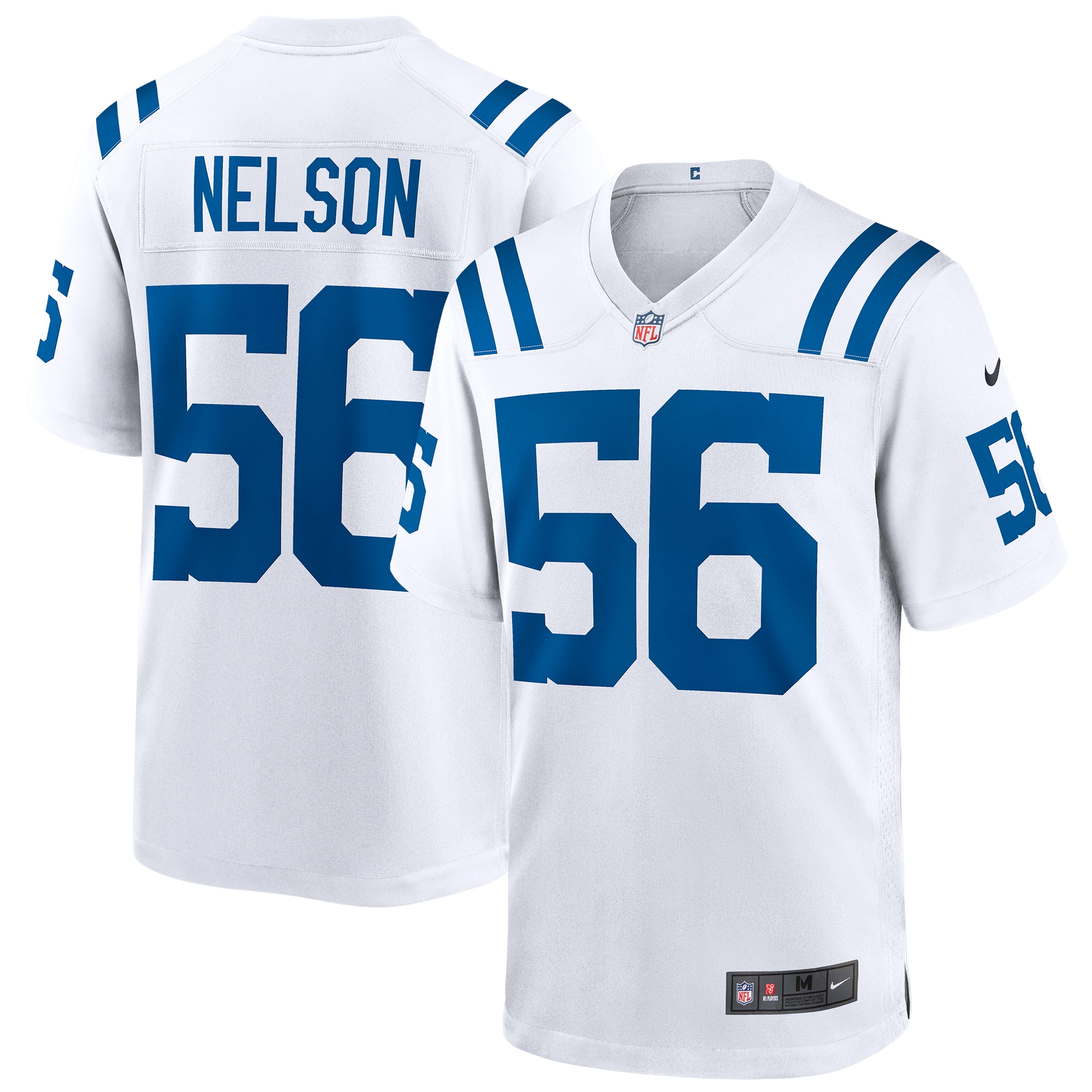 Quenton Nelson Indianapolis Colts Nike Game Player Jersey - White