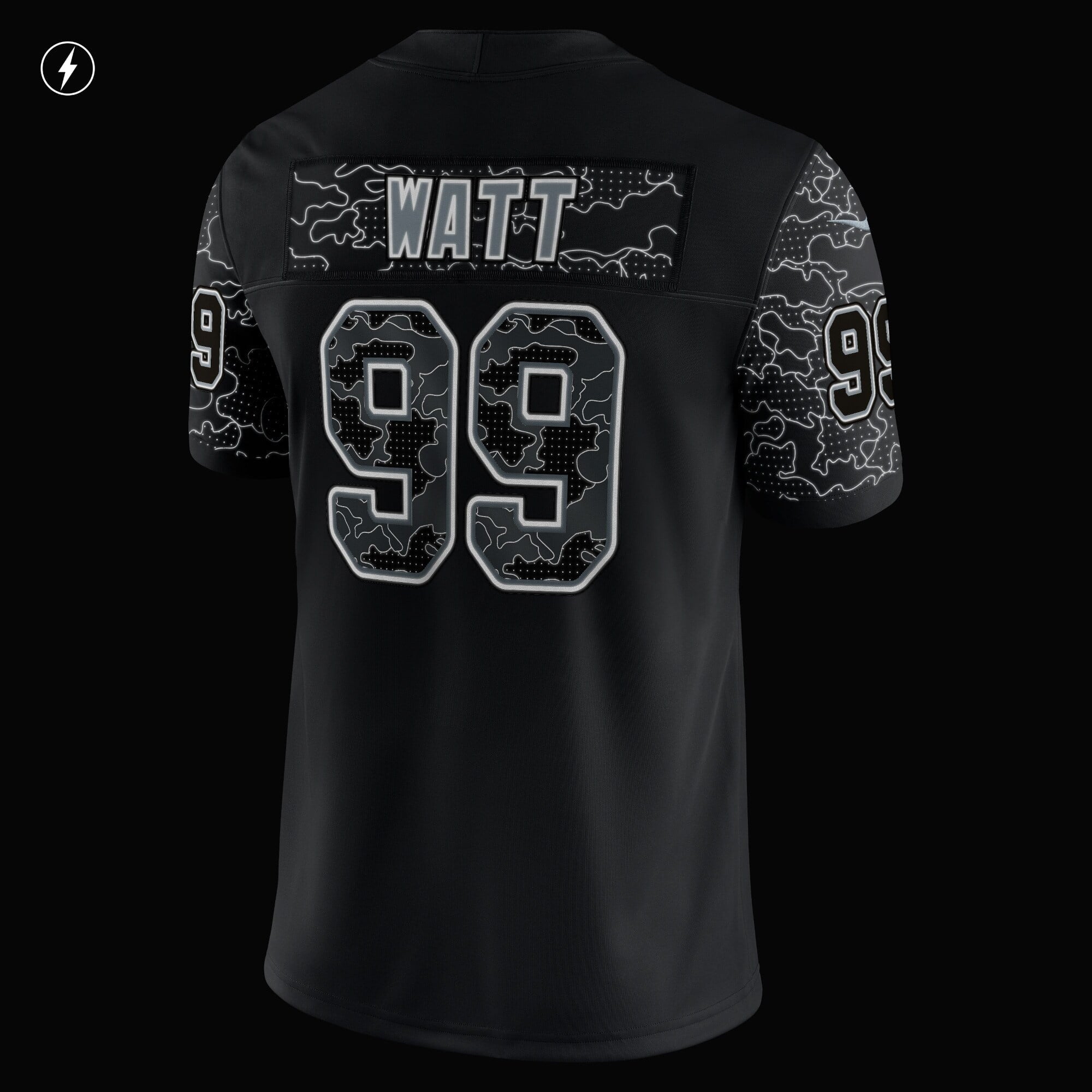 Men's Nike J.J. Watt Black Arizona Cardinals RFLCTV Limited Jersey