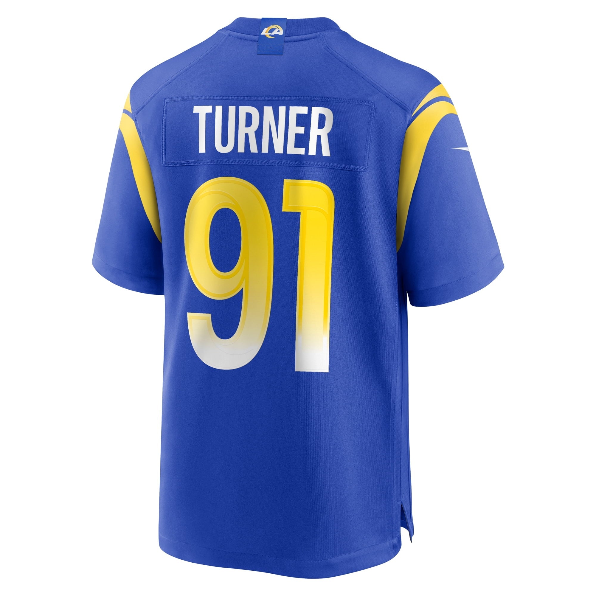 Men's Nike Kobie Turner Royal Los Angeles Rams Home Game Jersey