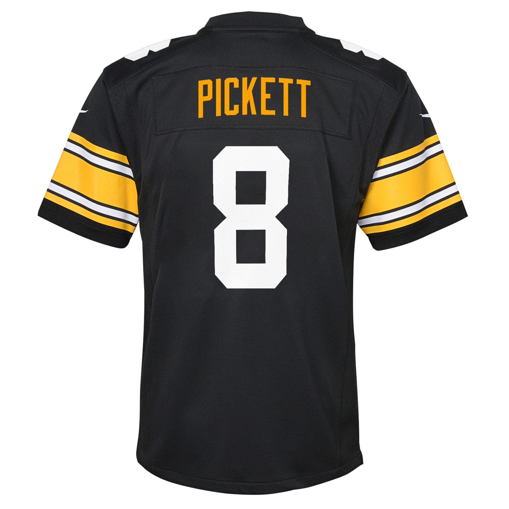 Kenny Pickett Pittsburgh Steelers Nike Youth Game Jersey - Black