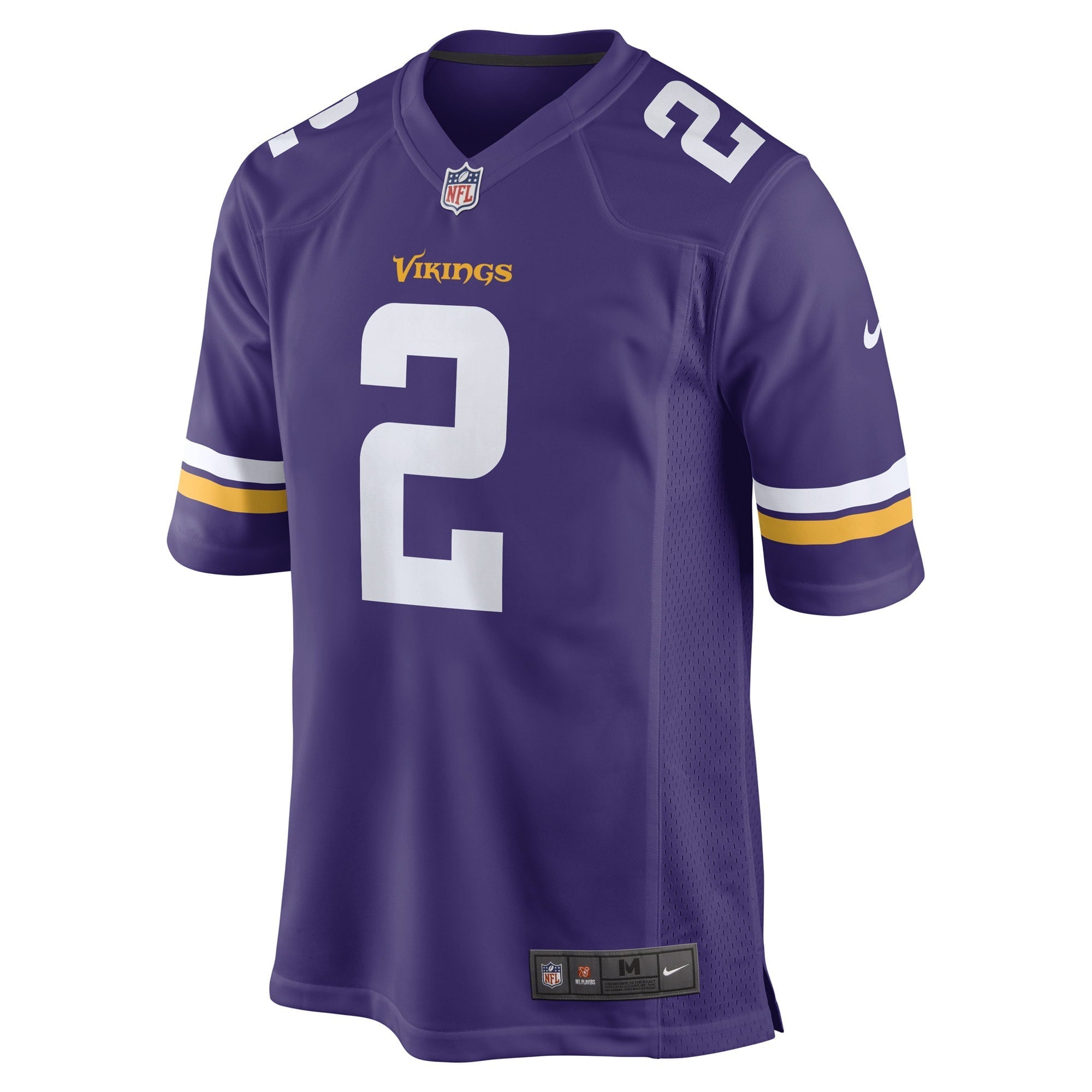 Men's Nike Alexander Mattison Purple Minnesota Vikings Game Player Jersey