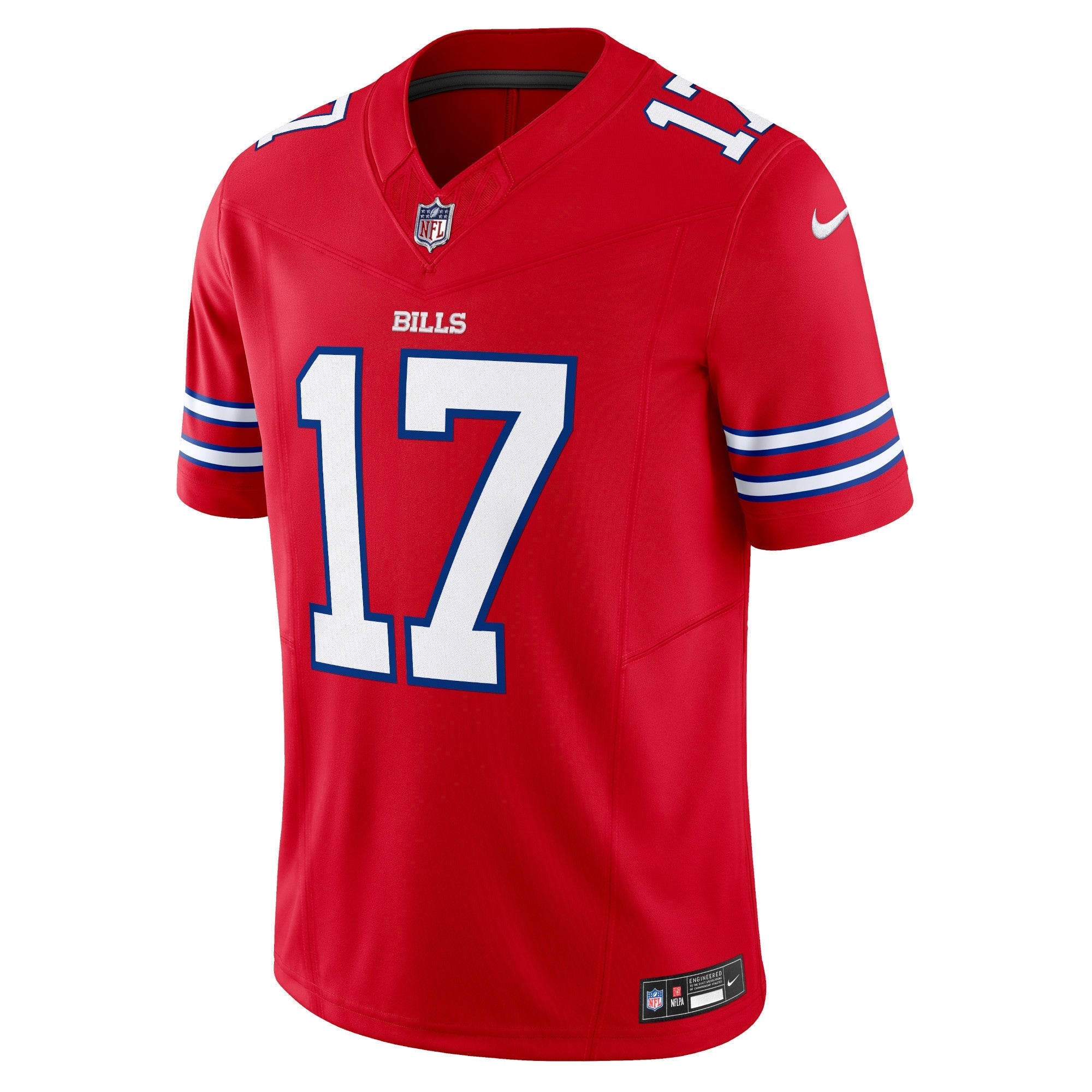 Men's Nike Josh Allen Red Buffalo Bills Vapor F.U.S.E. Limited Jersey