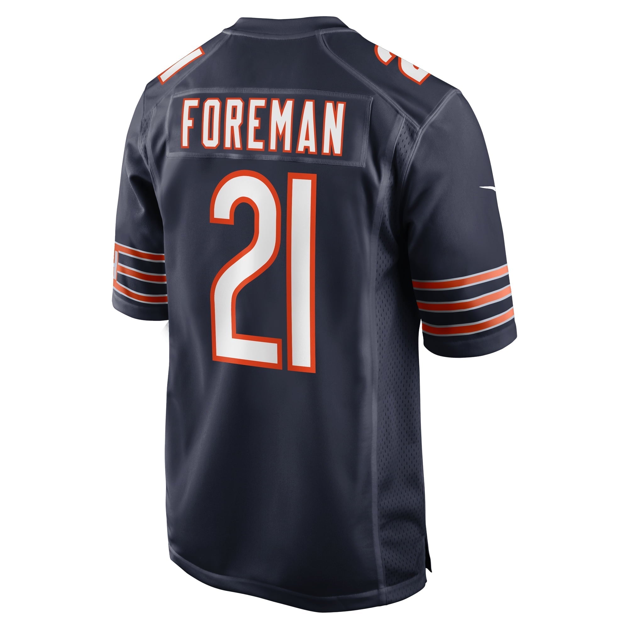 Men's Nike D'Onta Foreman Navy Chicago Bears Game Jersey