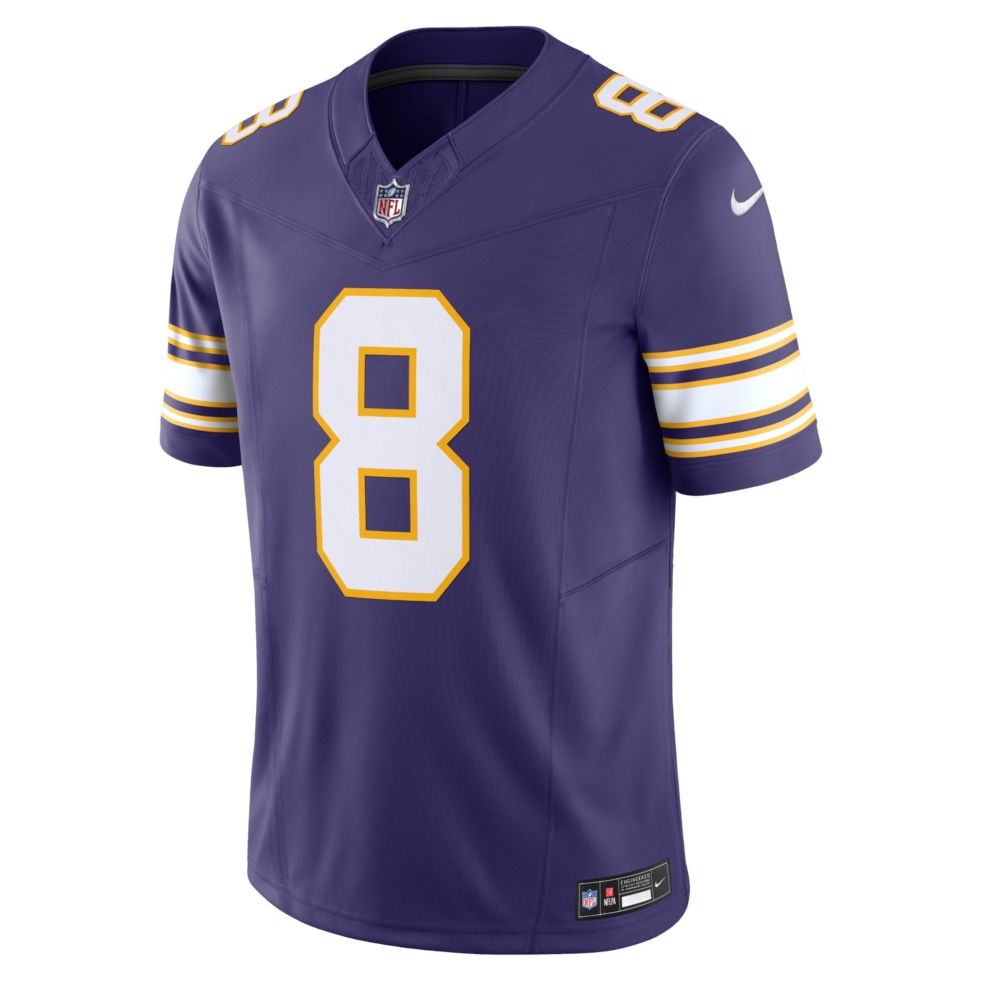 Men's Nike Kirk Cousins Purple Minnesota Vikings Classic Vapor F.U.S.E. Limited Jersey