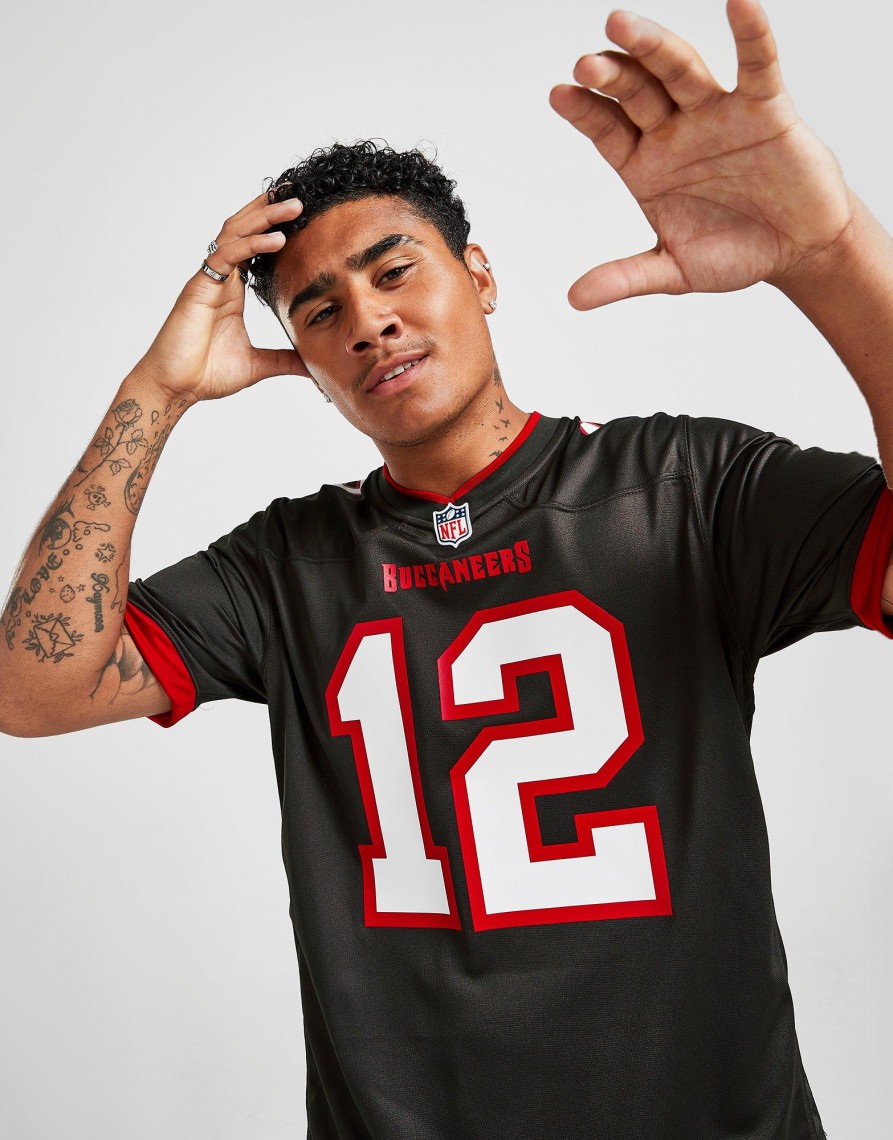 Discount Nike Tampa Bay Buccaneers Brady #12 Jersey Sort S