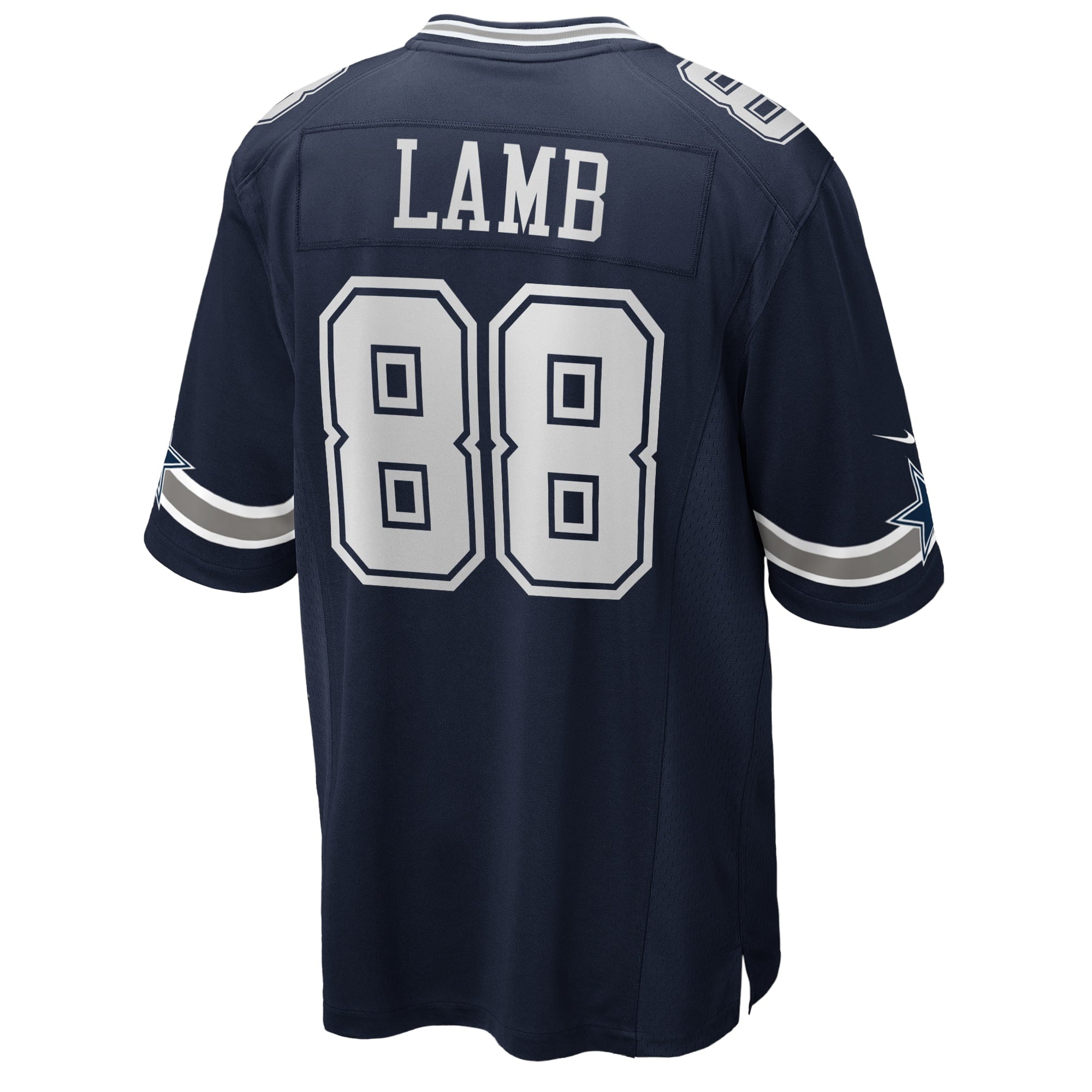 Men's Nike CeeDee Lamb Navy Dallas Cowboys Game Jersey