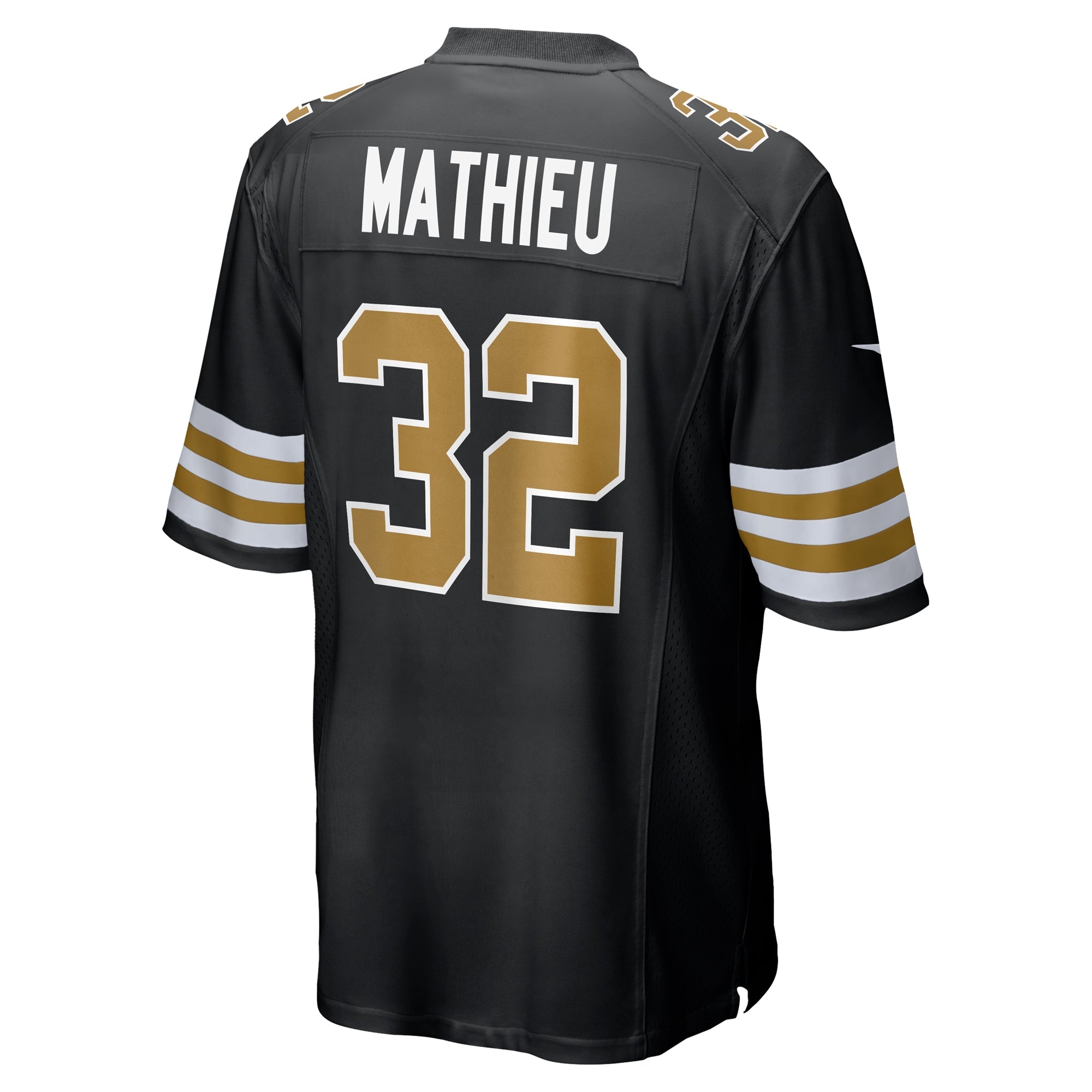 Men's Nike Tyrann Mathieu Black New Orleans Saints Player Alternate Game Jersey