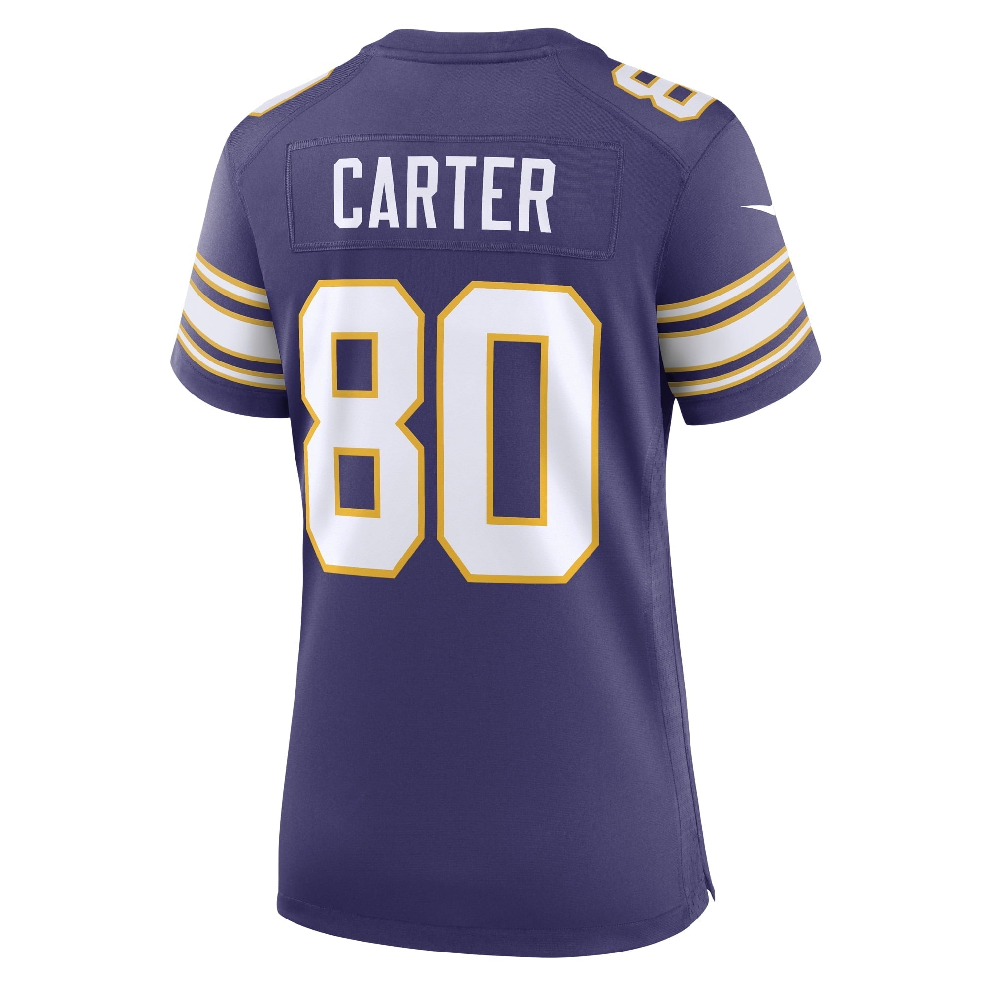 Women's Nike Cris Carter Purple Minnesota Vikings Classic Retired Player Game Jersey