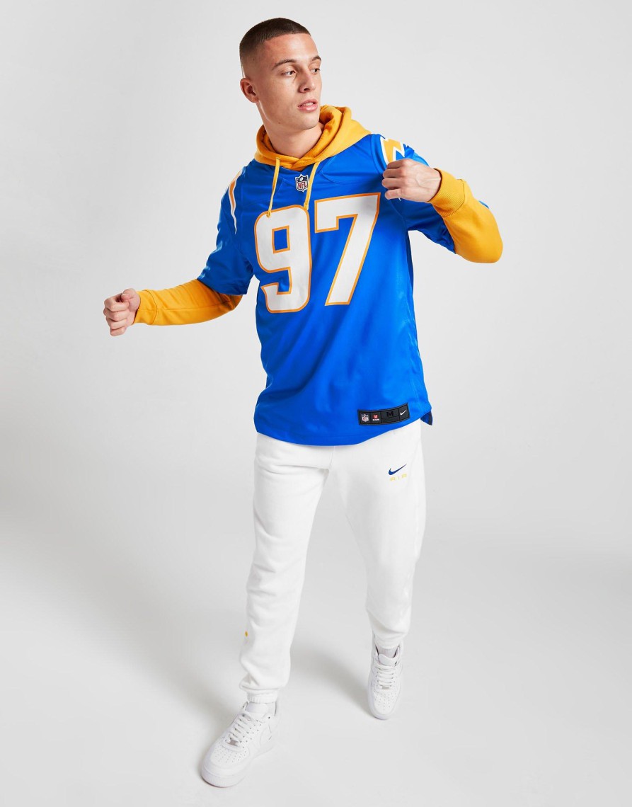 Outlet Nike NFL LA Chargers Bosa #97 Game Jersey Blå S