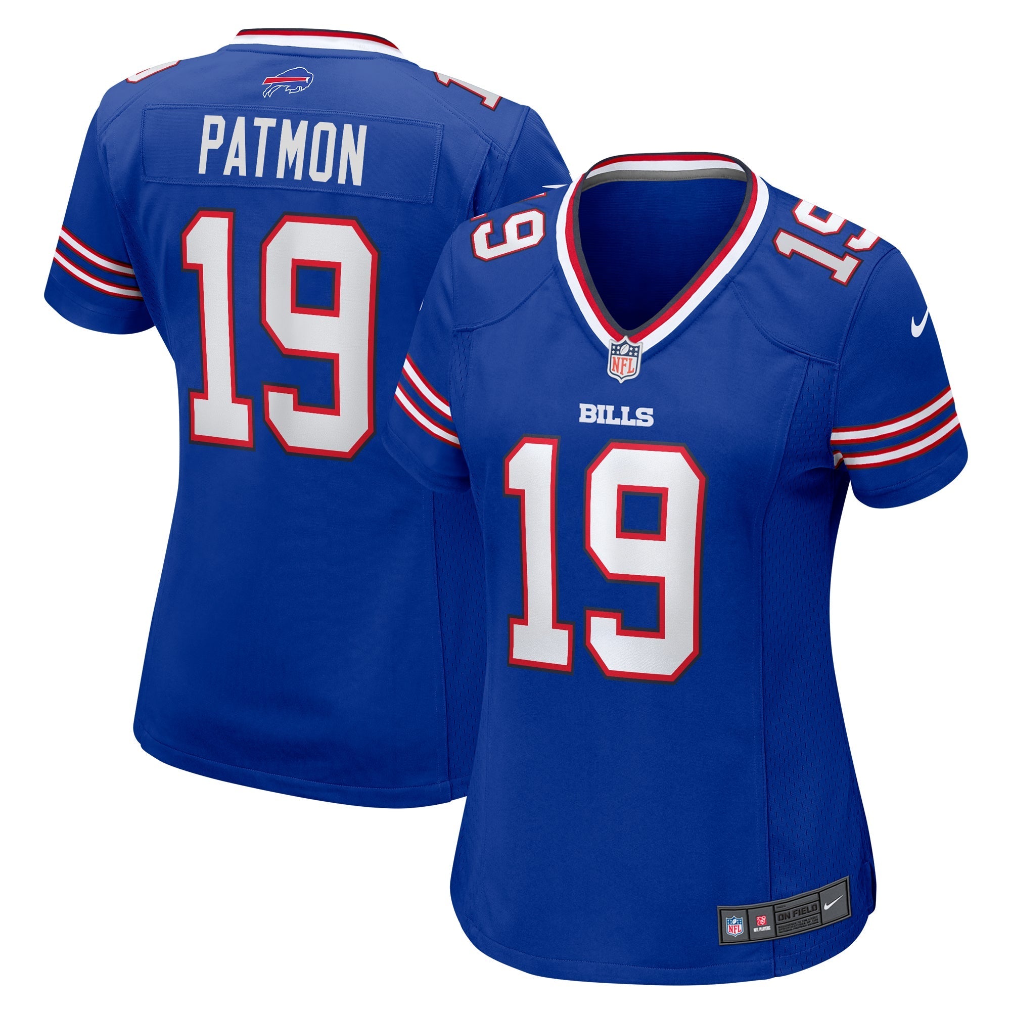 Women's Nike Dezmon Patmon Royal Buffalo Bills Game Player Jersey