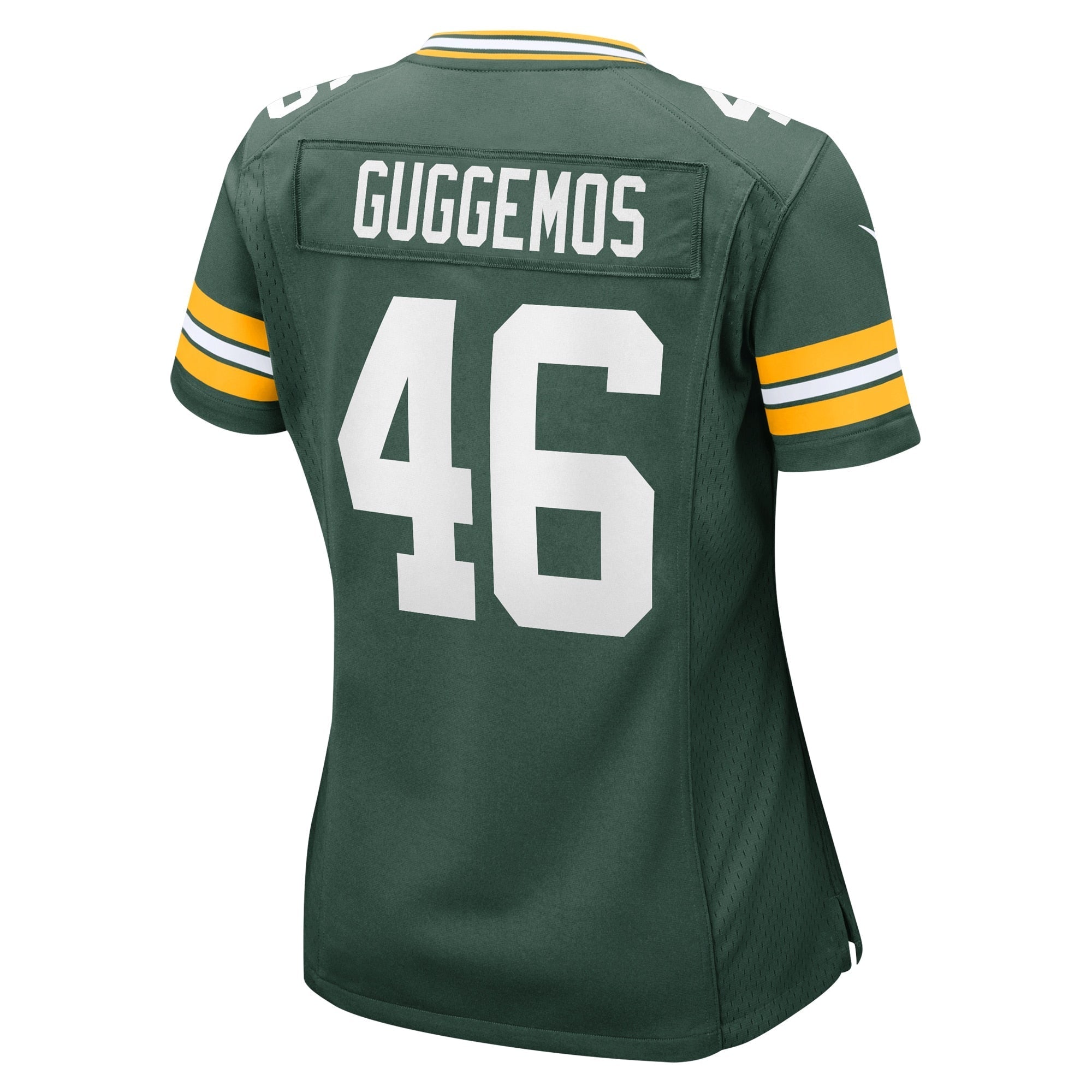 Women's Nike Nick Guggemos Green Green Bay Packers Home Game Player Jersey