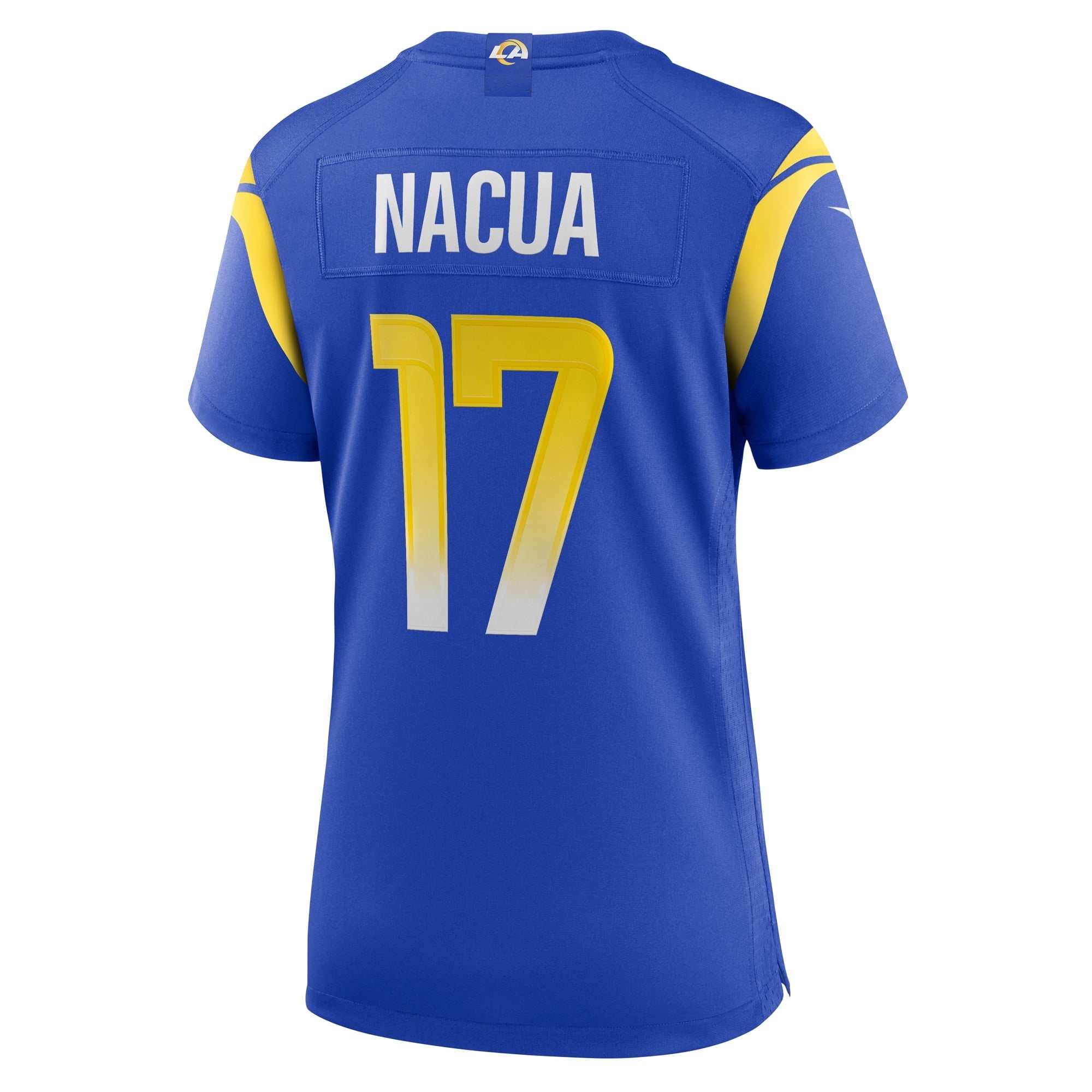 Women's Nike Puka Nacua Royal Los Angeles Rams Home Game Jersey