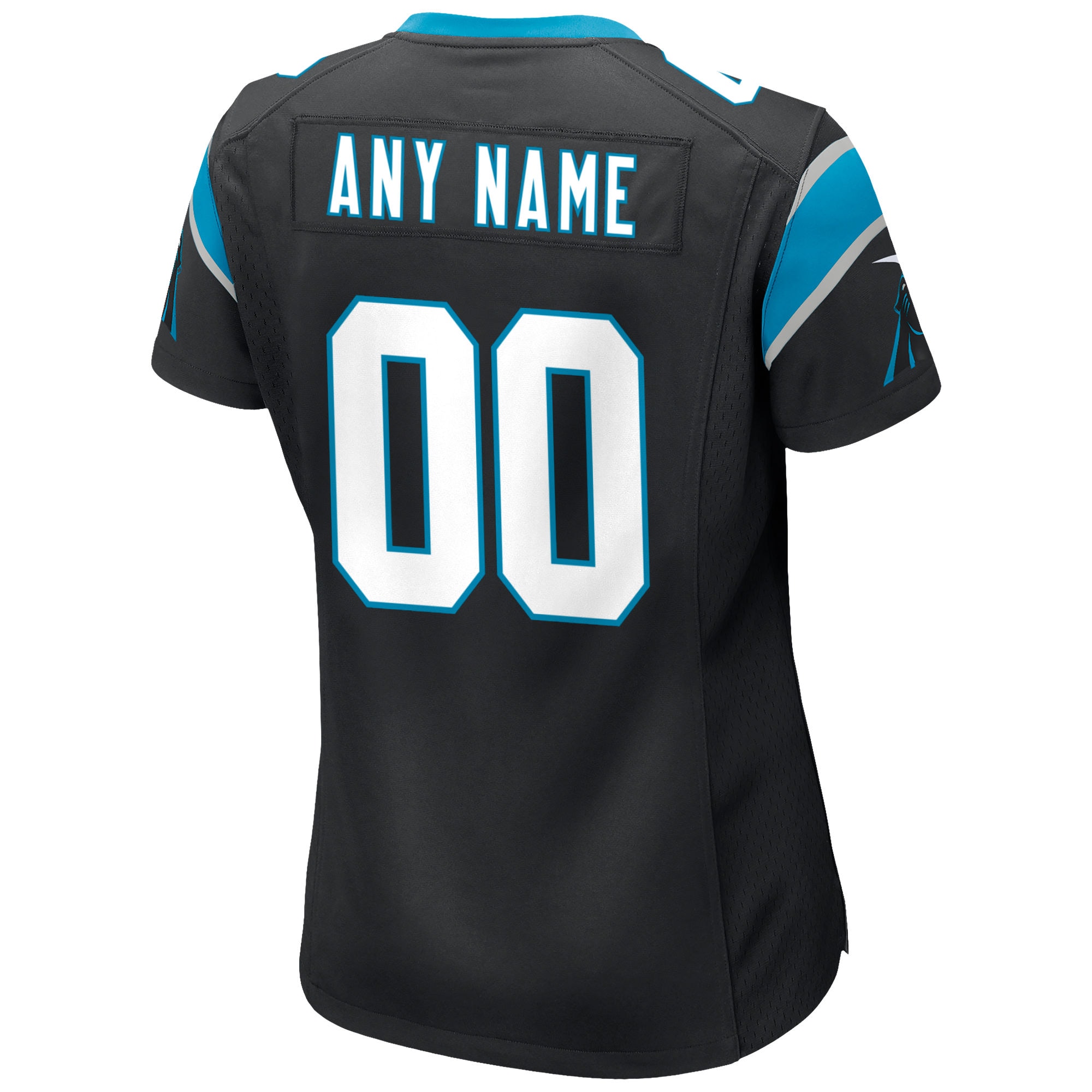 Carolina Panthers Nike Women's Custom Game Jersey - Black